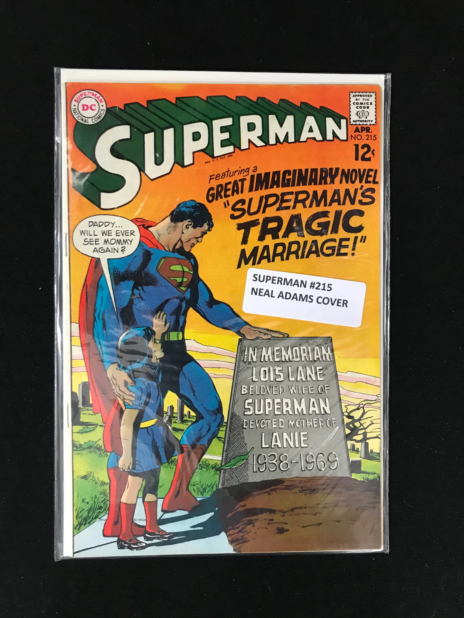 DC COMICS NO.215 SUPERMAN: Prices are in Canadian dollars