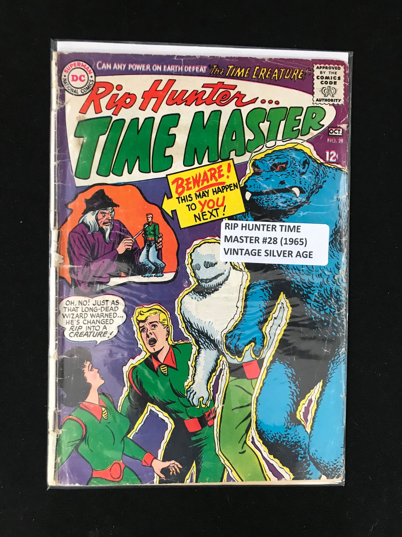 DC COMICS NO.28 RIP HUNTER TIME MASTER (1 of 1)