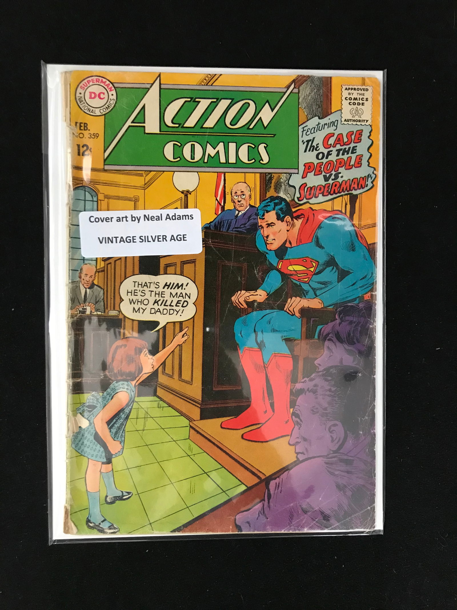 DC COMICS NO.359 ACTION COMICS (1 of 1)