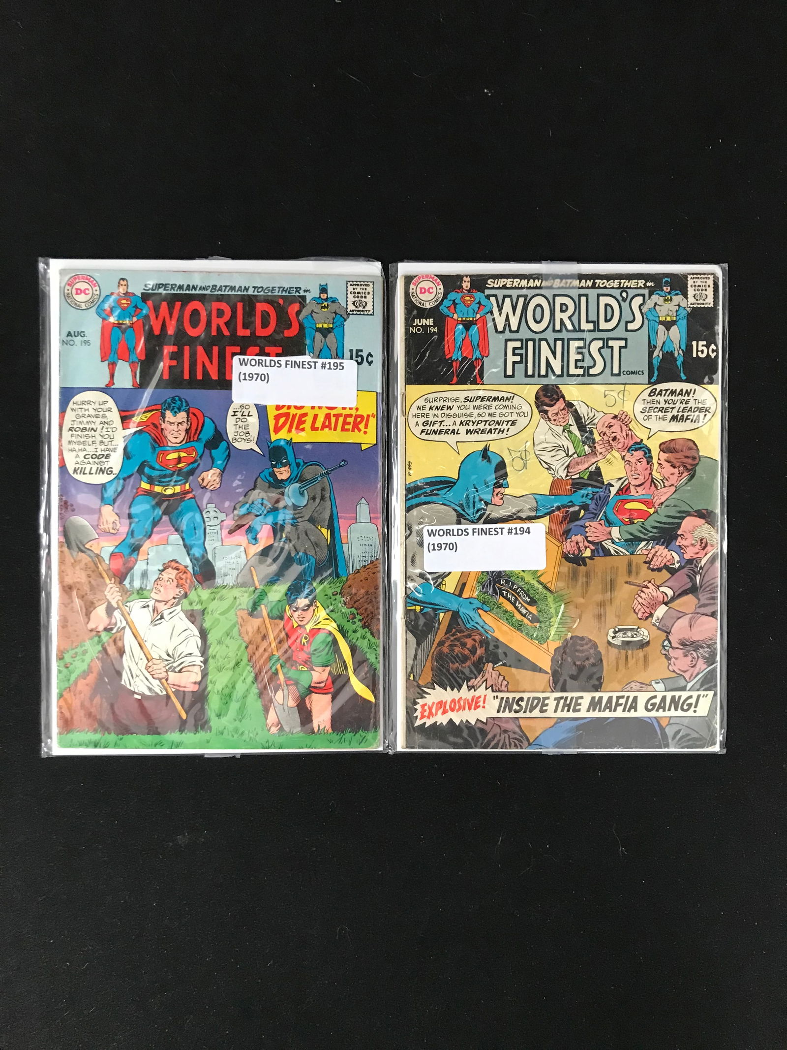 LOT OF 2 WORLD'S FINEST COMICS (DC COMICS) (1 of 1)