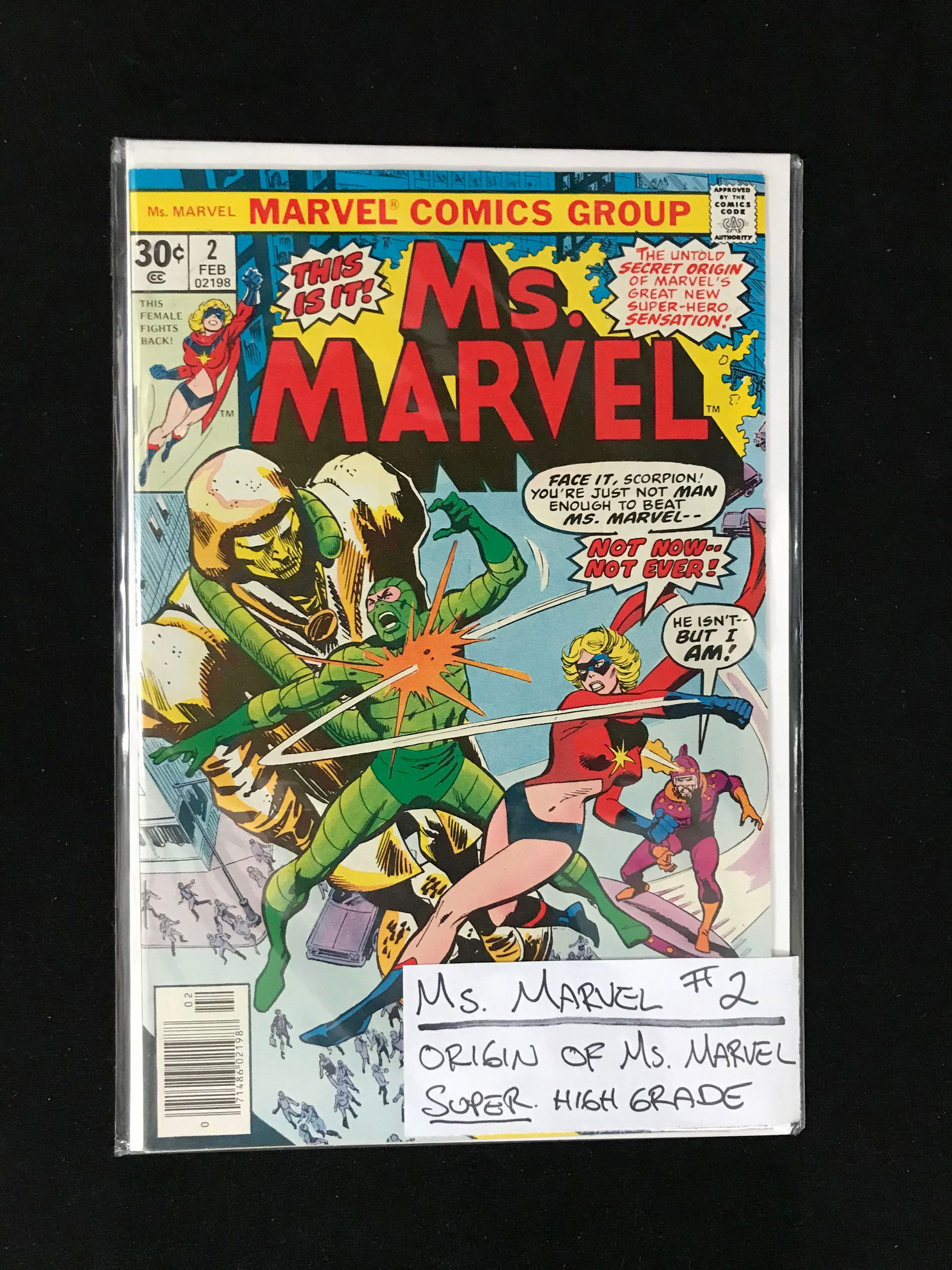 MARVEL COMICS NO.2 MS. MARVEL (1 of 1)