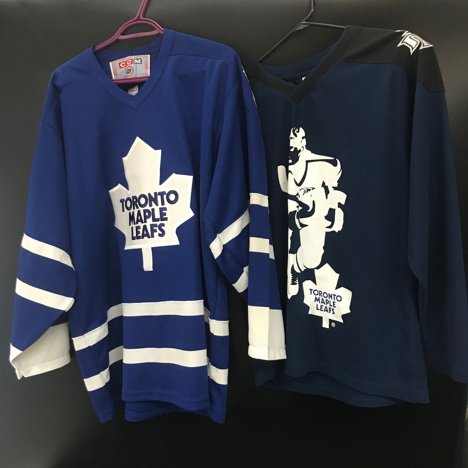 TORONTO MAPLE LEAFS HOCKEY JERSEY LOT (1 of 3)