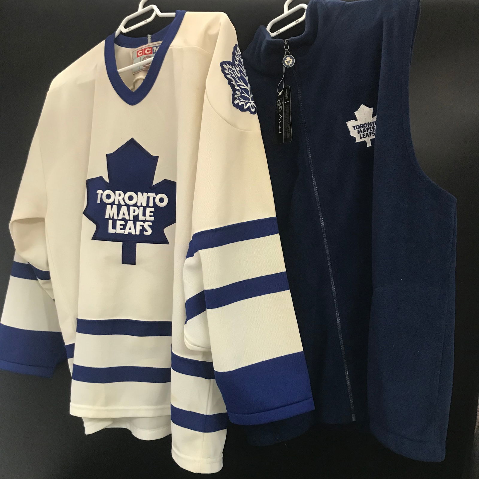 TORONTO MAPLE LEAFS HOCKEY JERSEY LOT (1 of 3)