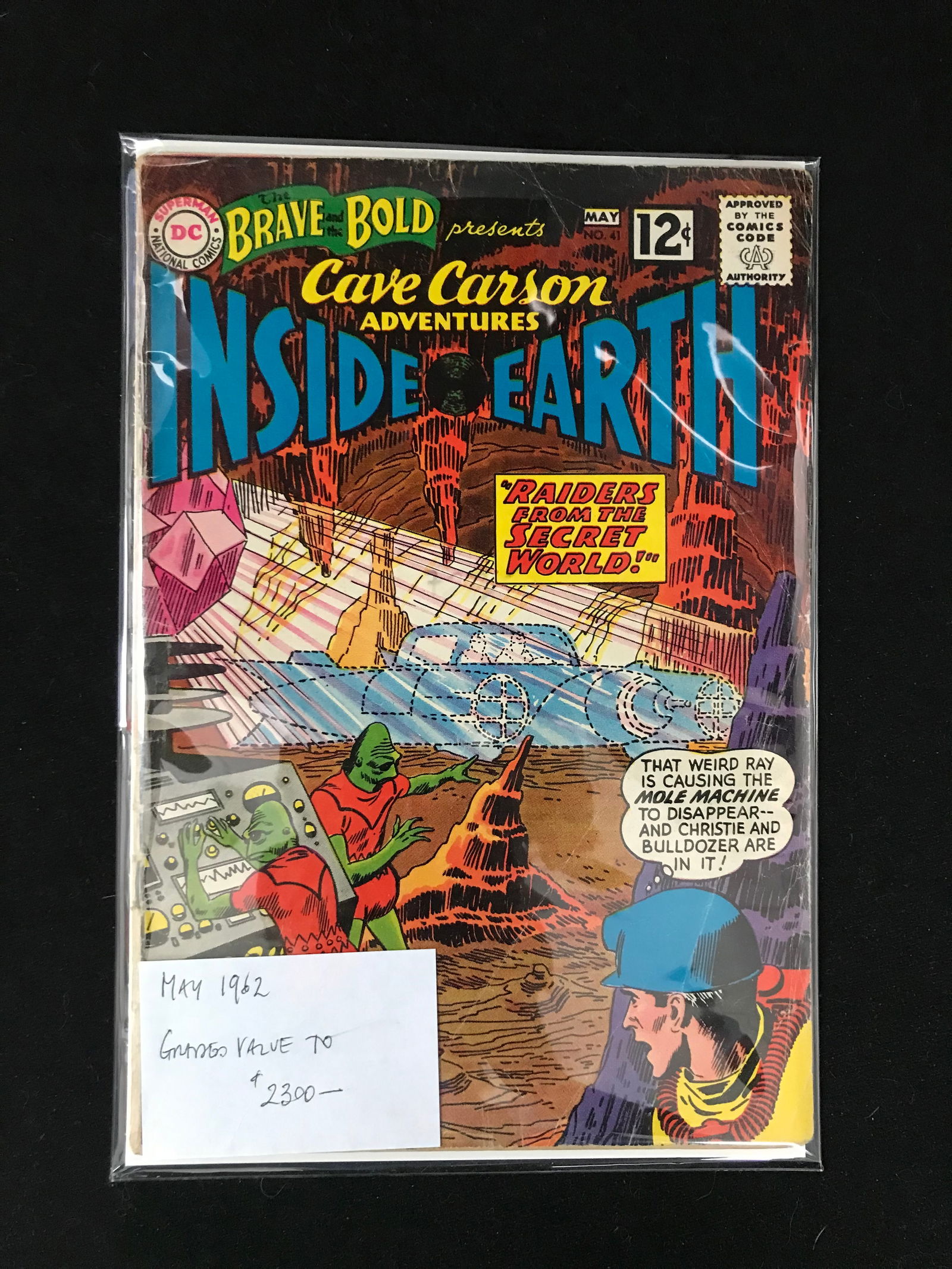DC COMICS NO.41 INSIDE EARTH (1 of 1)