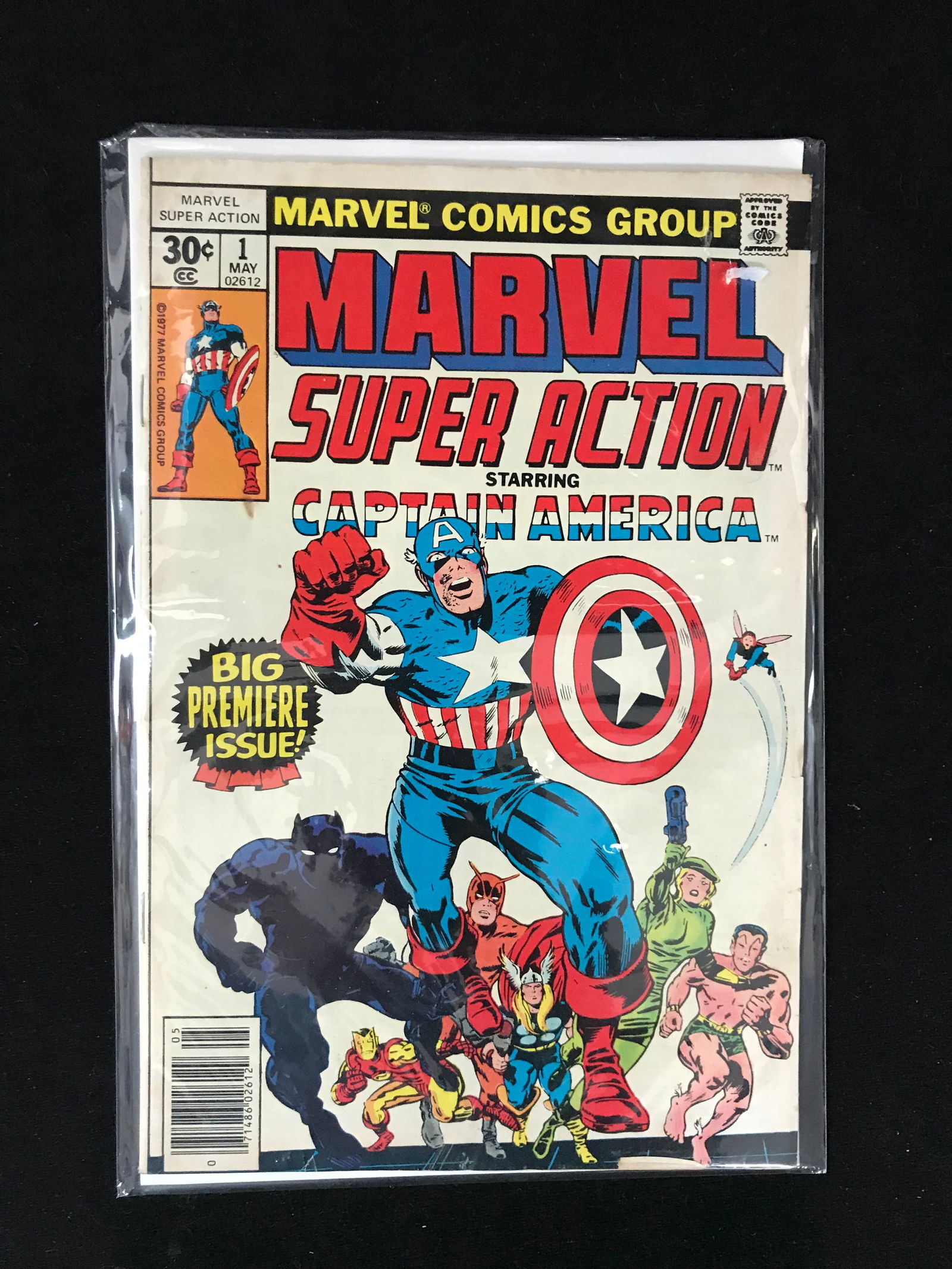 MARVEL COMICS NO.1 MARVEL SUPER ACTION (1 of 1)