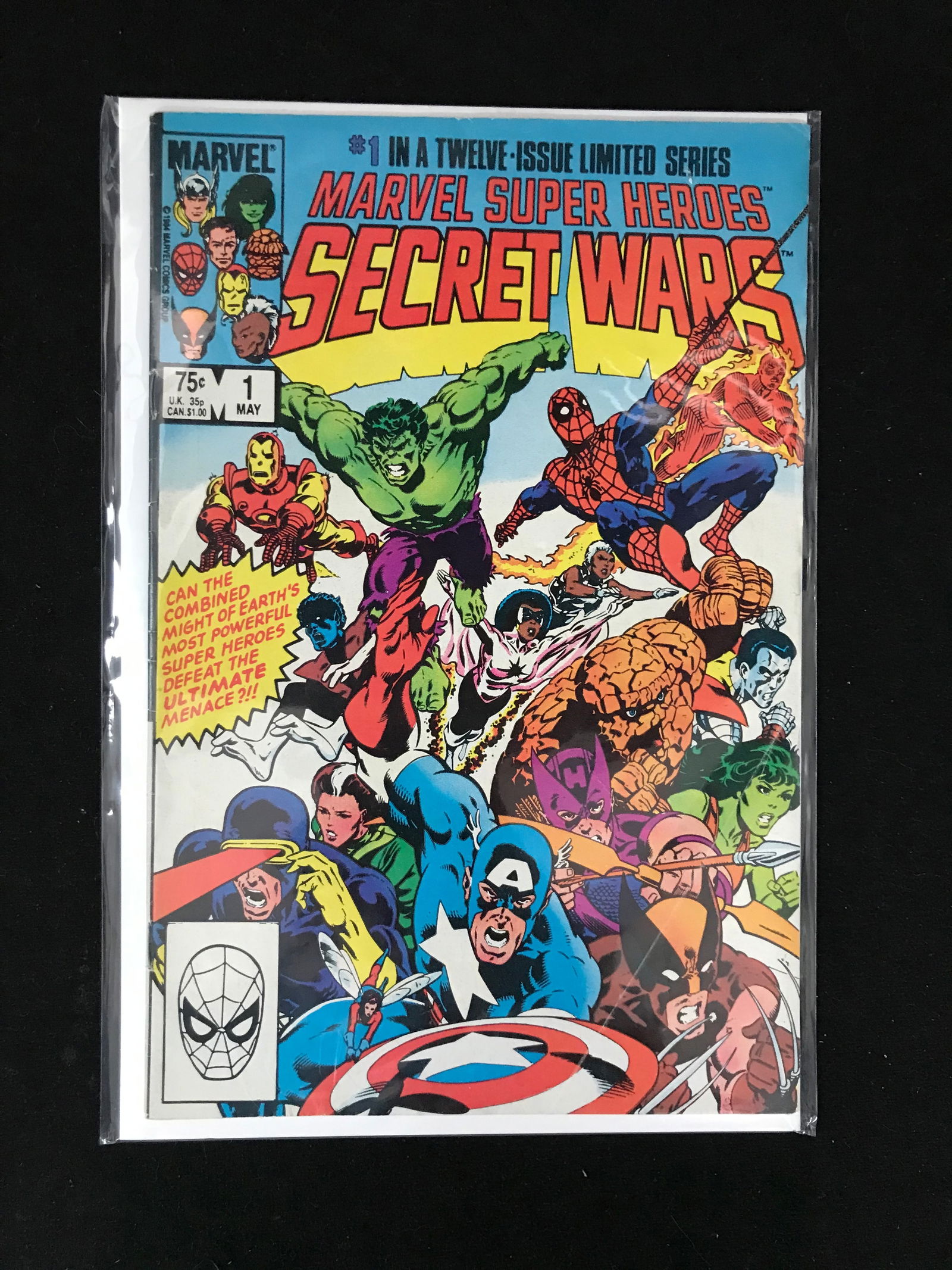 MARVEL COMICS NO.1 MARVEL SUPER HEROES SECRET WARS (1 of 1)