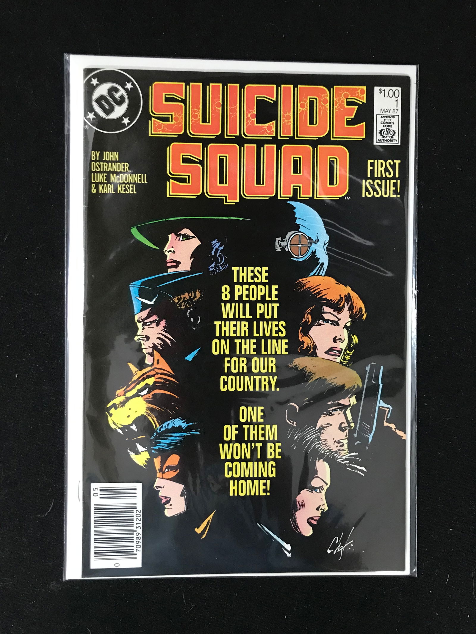 DC COMICS NO.1 SUICIDE SQUAD (1 of 1)