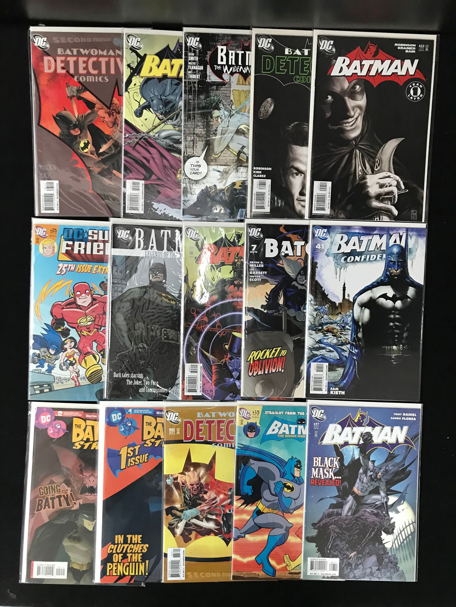 LOT OF 15 BATMAN COMICS (DC COMICS) (1 of 1)