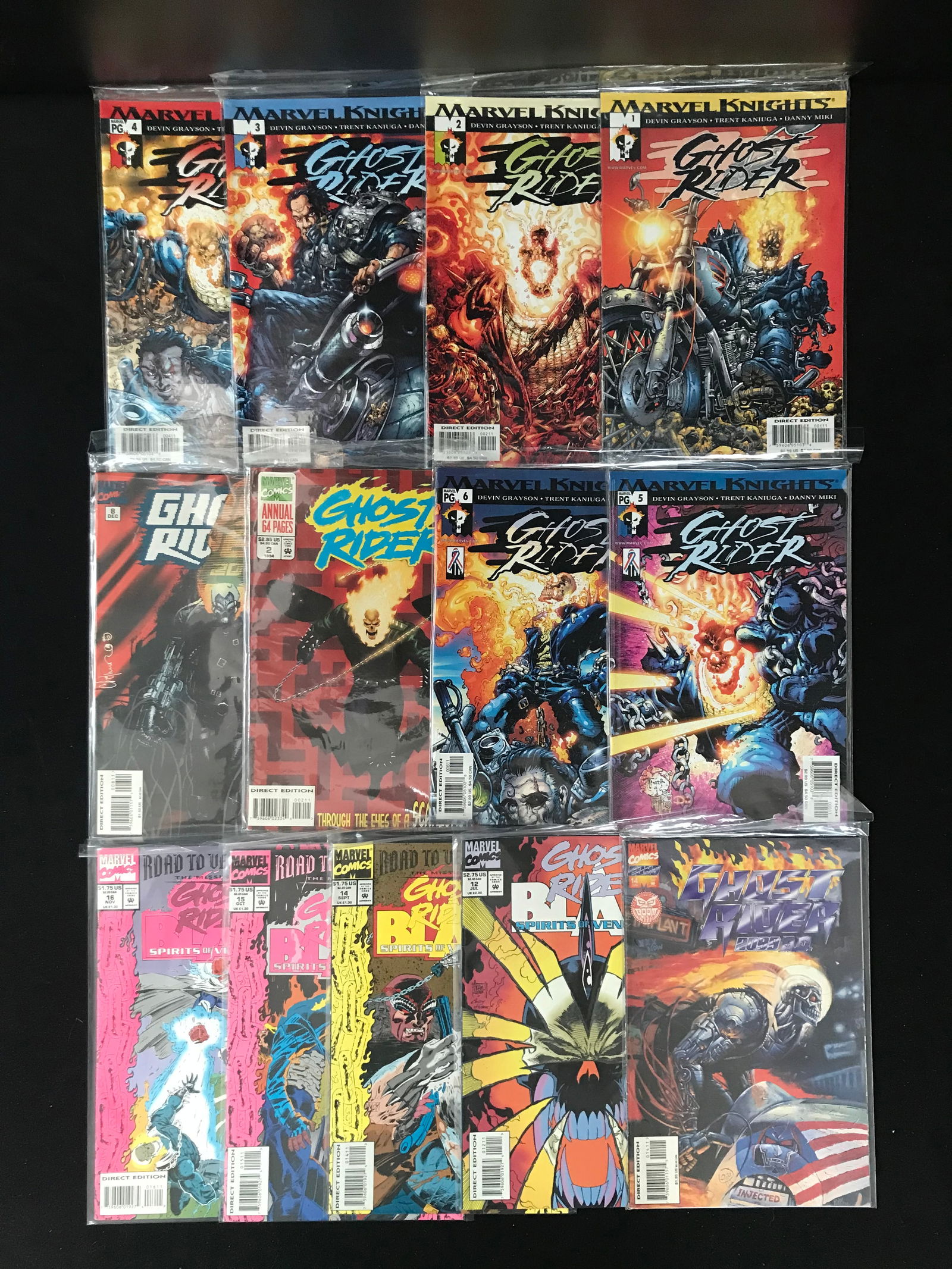 LOT OF 13 GHOST RIDER COMICS (MARVEL COMICS) (1 of 1)