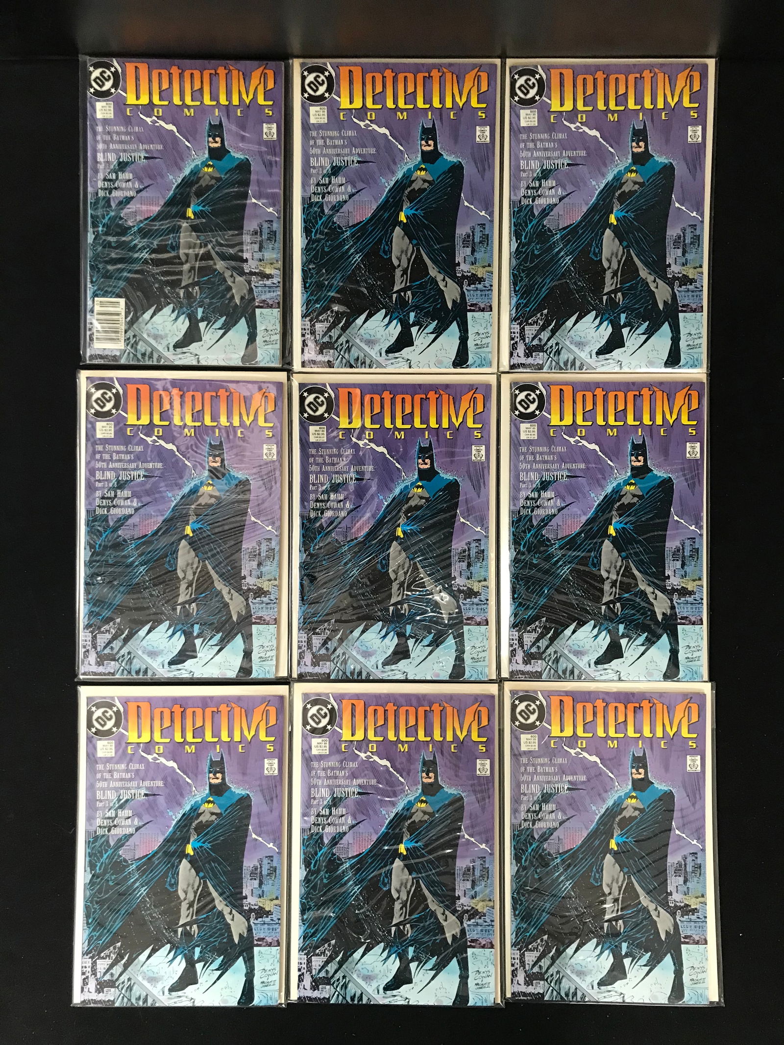 LOT OF 12 DETECTIVE COMICS (DC COMICS) (1 of 1)