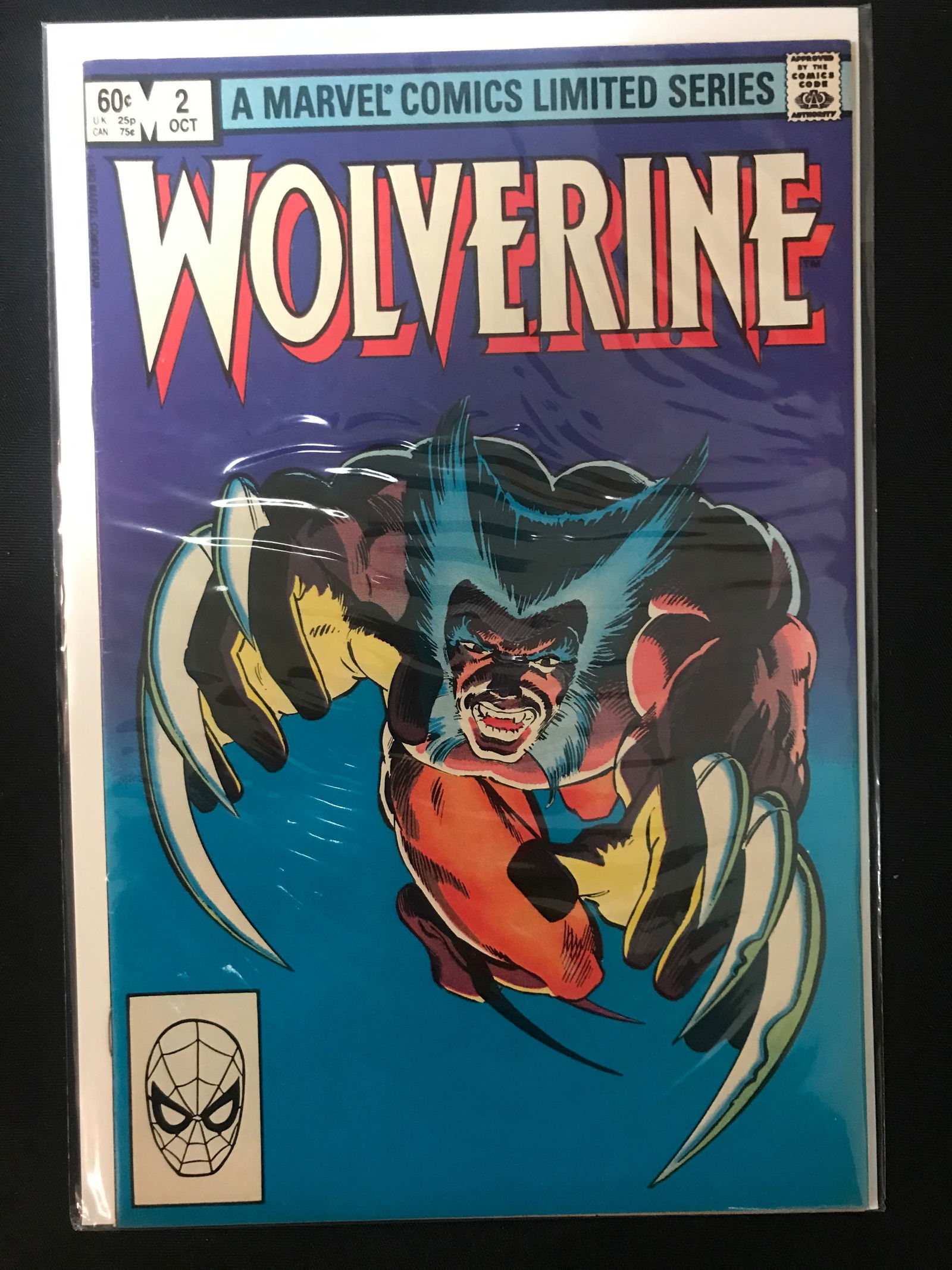 MARVEL COMICS LIMITED SERIES WOLVERINE NO.2 (1 of 1)