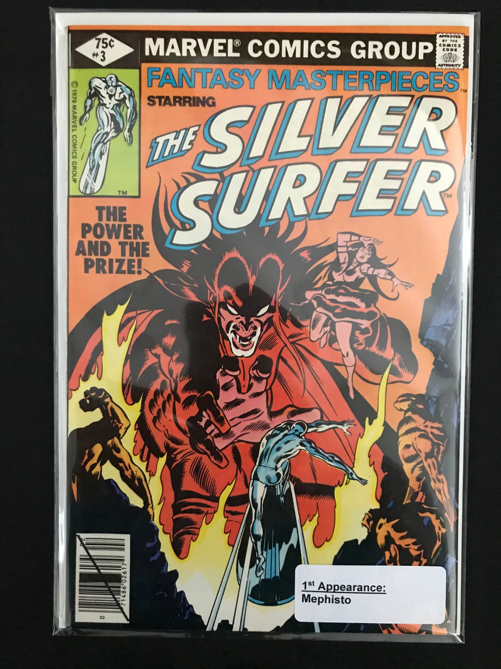 MARVEL COMICS NO.3 THE SILVER SURFER (1ST APPEARANCE MOPHISTO) (1 of 1)