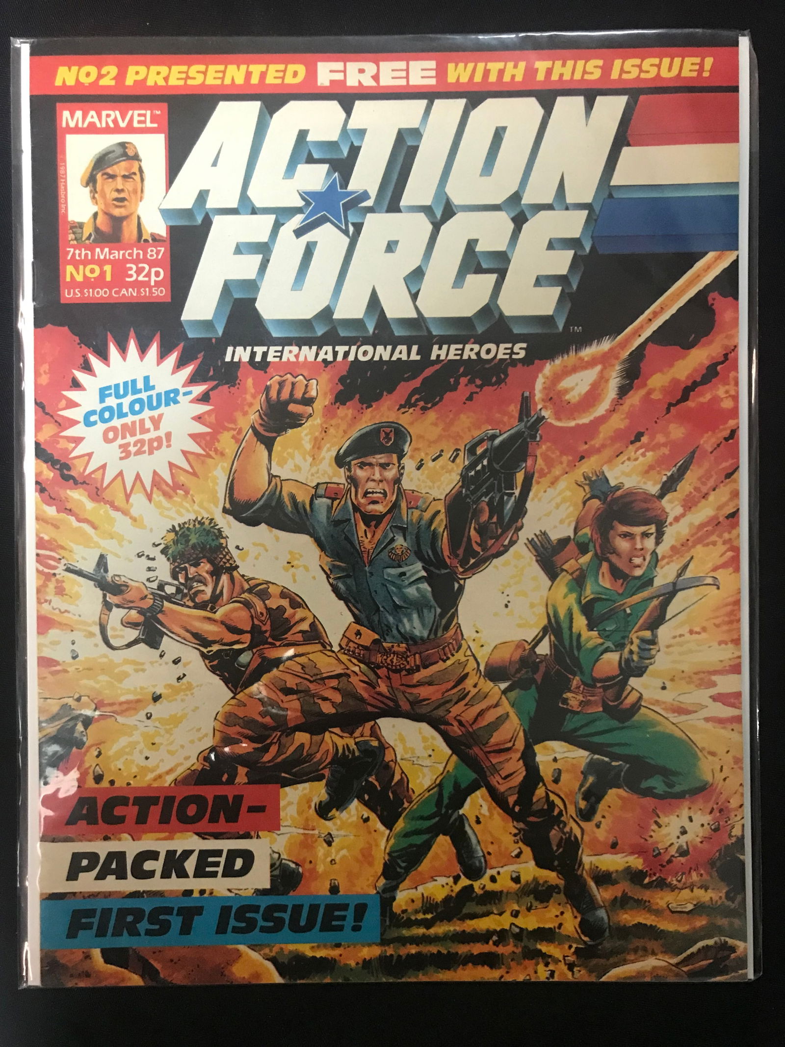 MARVEL COMICS NO.1 ACTION FORCE (1 of 1)