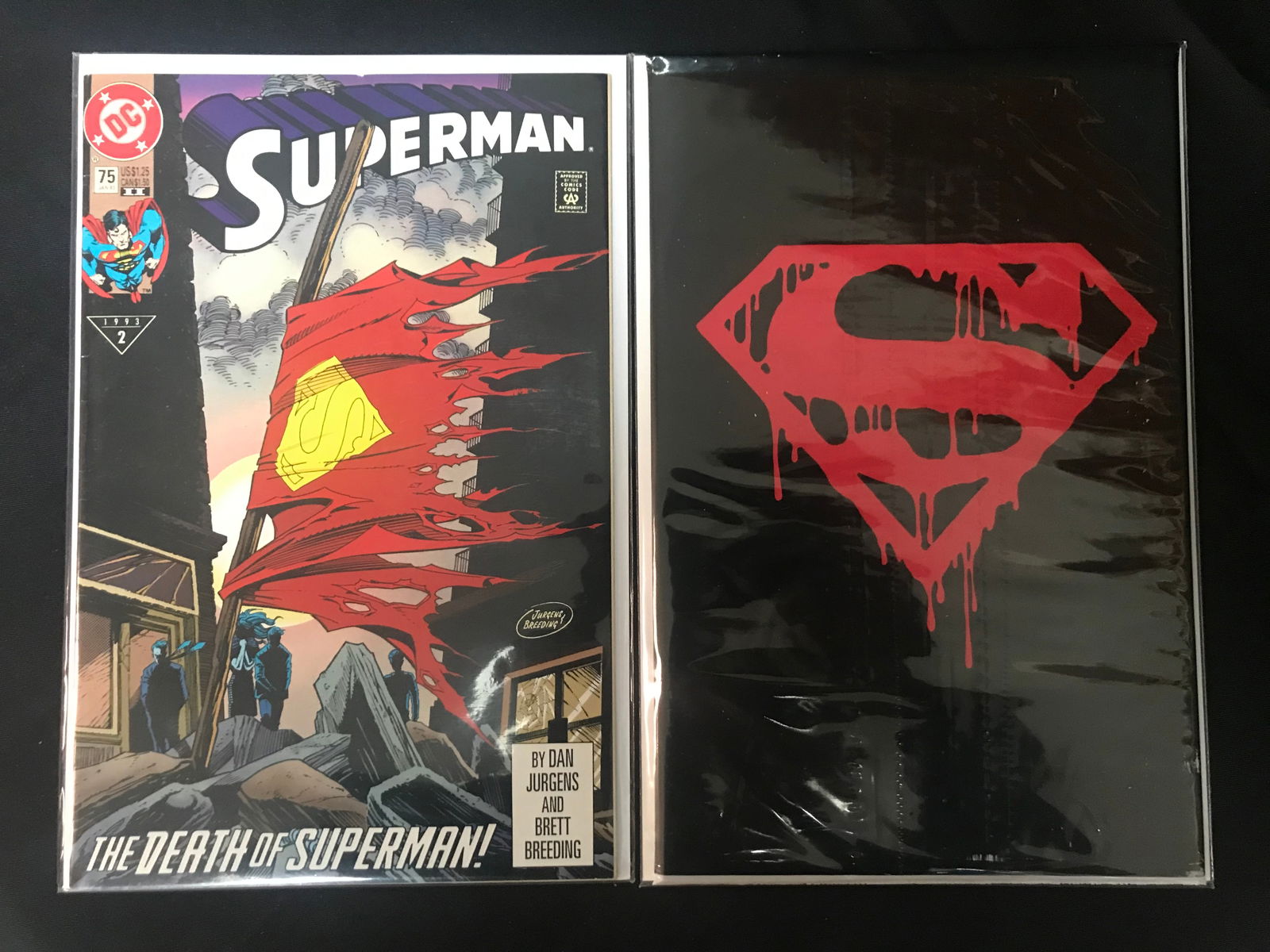 LOT OF 2 SUPERMAN COMICS (DC COMICS) (1 of 1)