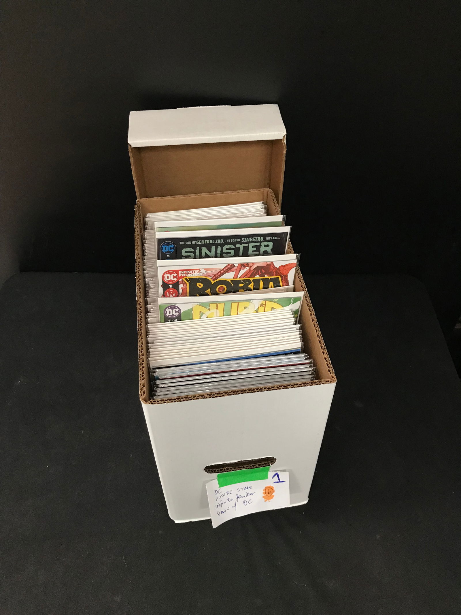 LOT OF OVER 100 DC COMICS ALL BAGGED AND BOARDED (1 of 1)