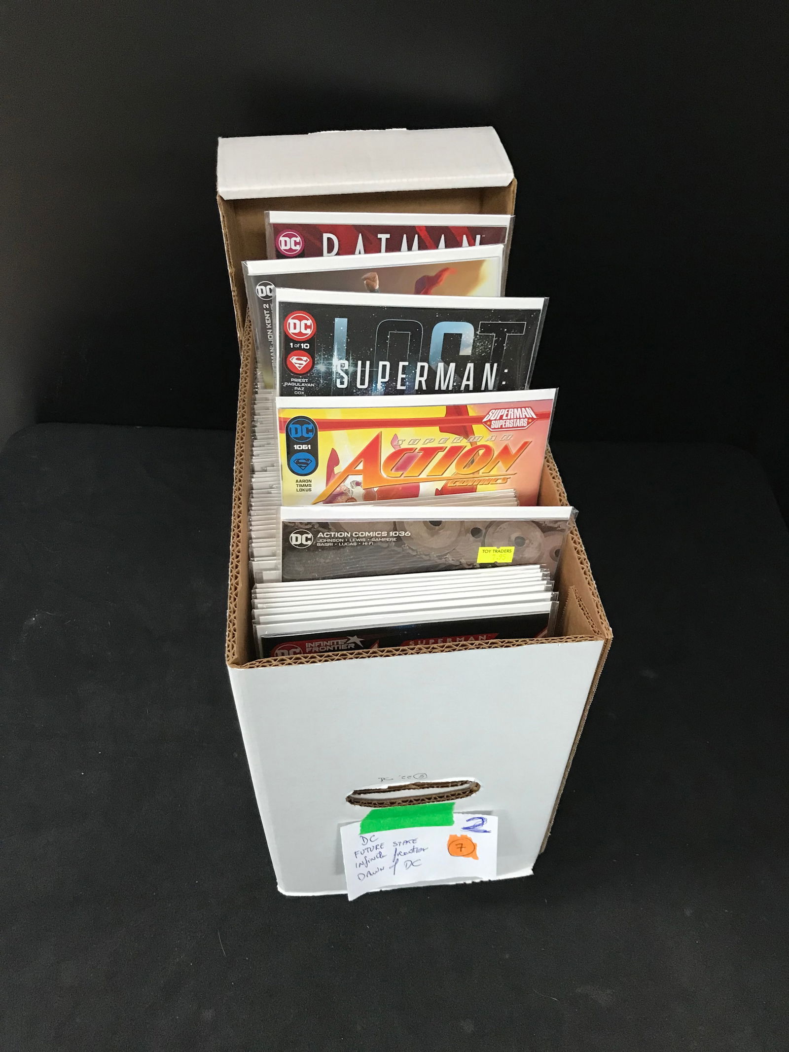 LOT OF OVER 100 DC COMICS ALL BAGGED AND BOARDED (1 of 1)