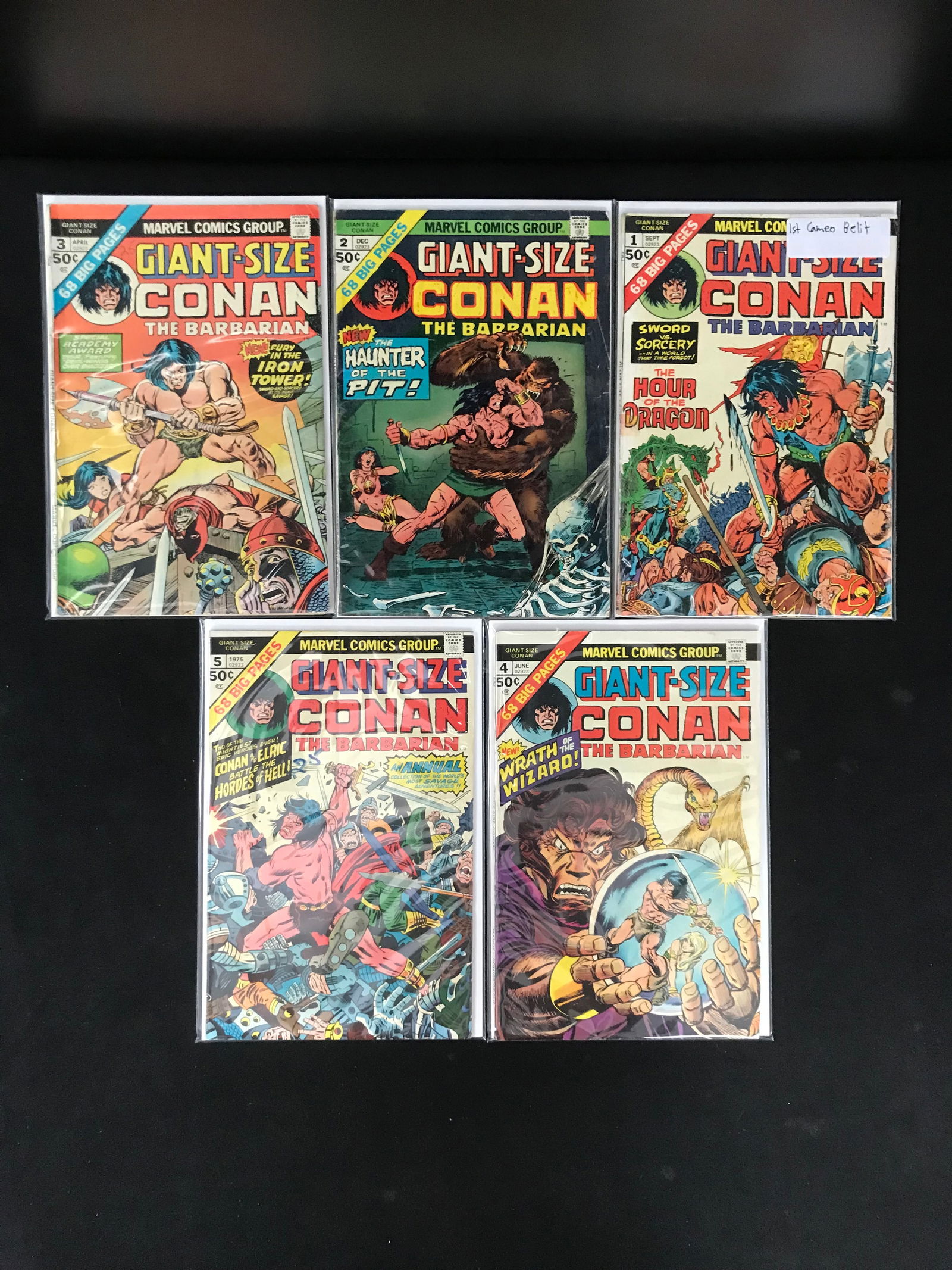 MARVEL COMICS BRONZE AGE CONAN COMIC BOOK LOT (1 of 1)