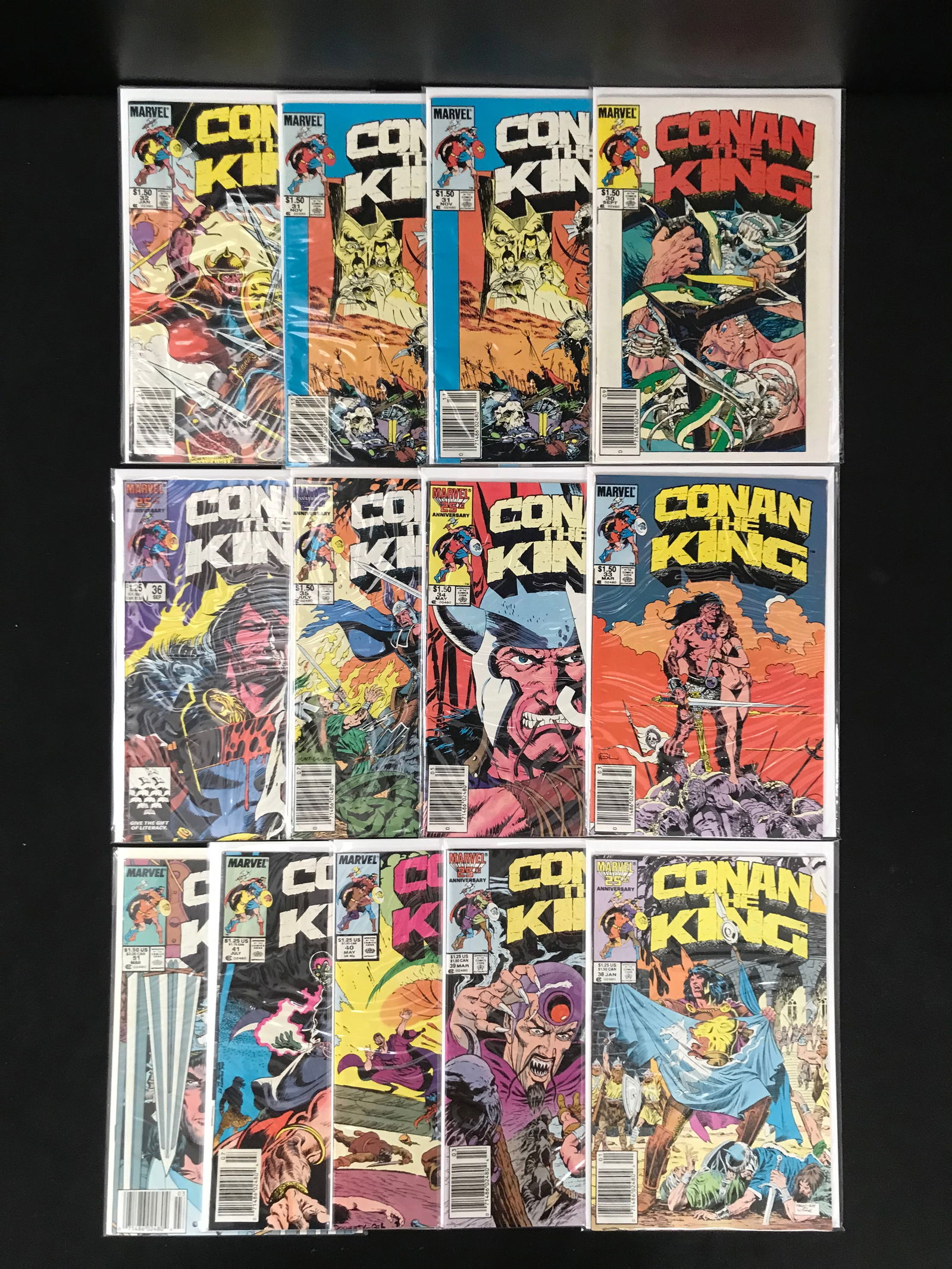 MARVEL COMICS BRONZE AGE CONAN COMIC BOOK LOT (1 of 1)