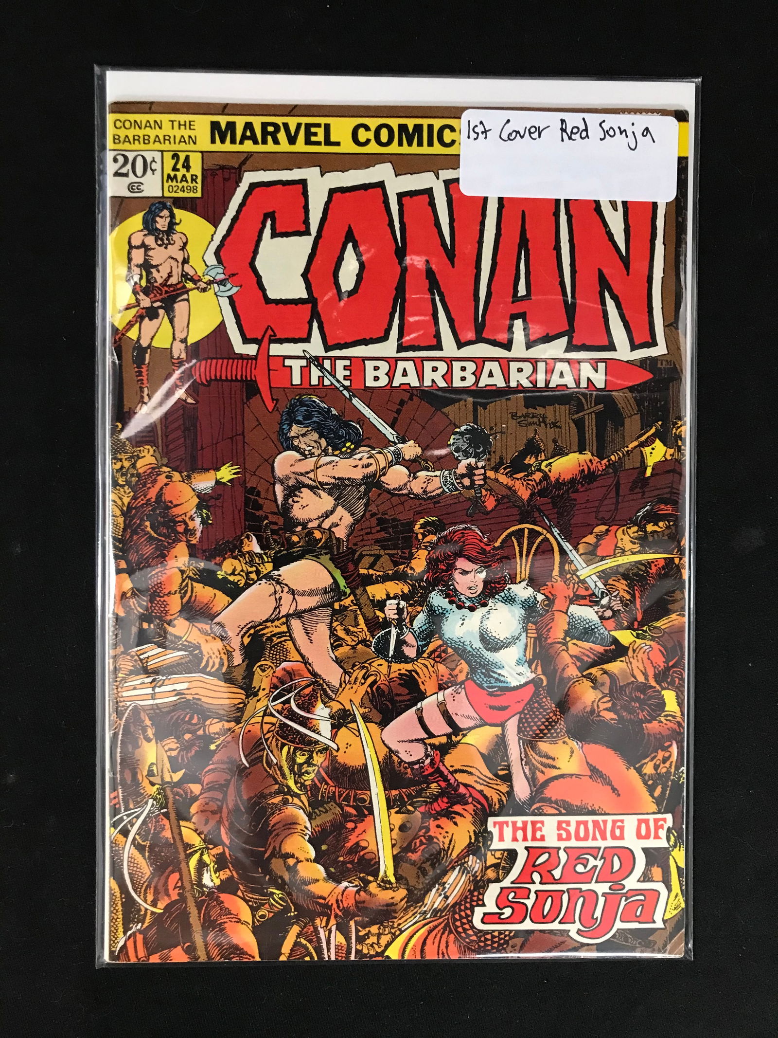 MARVEL COMICS CONAN THE BARBARIAN NO.24 (1 of 1)