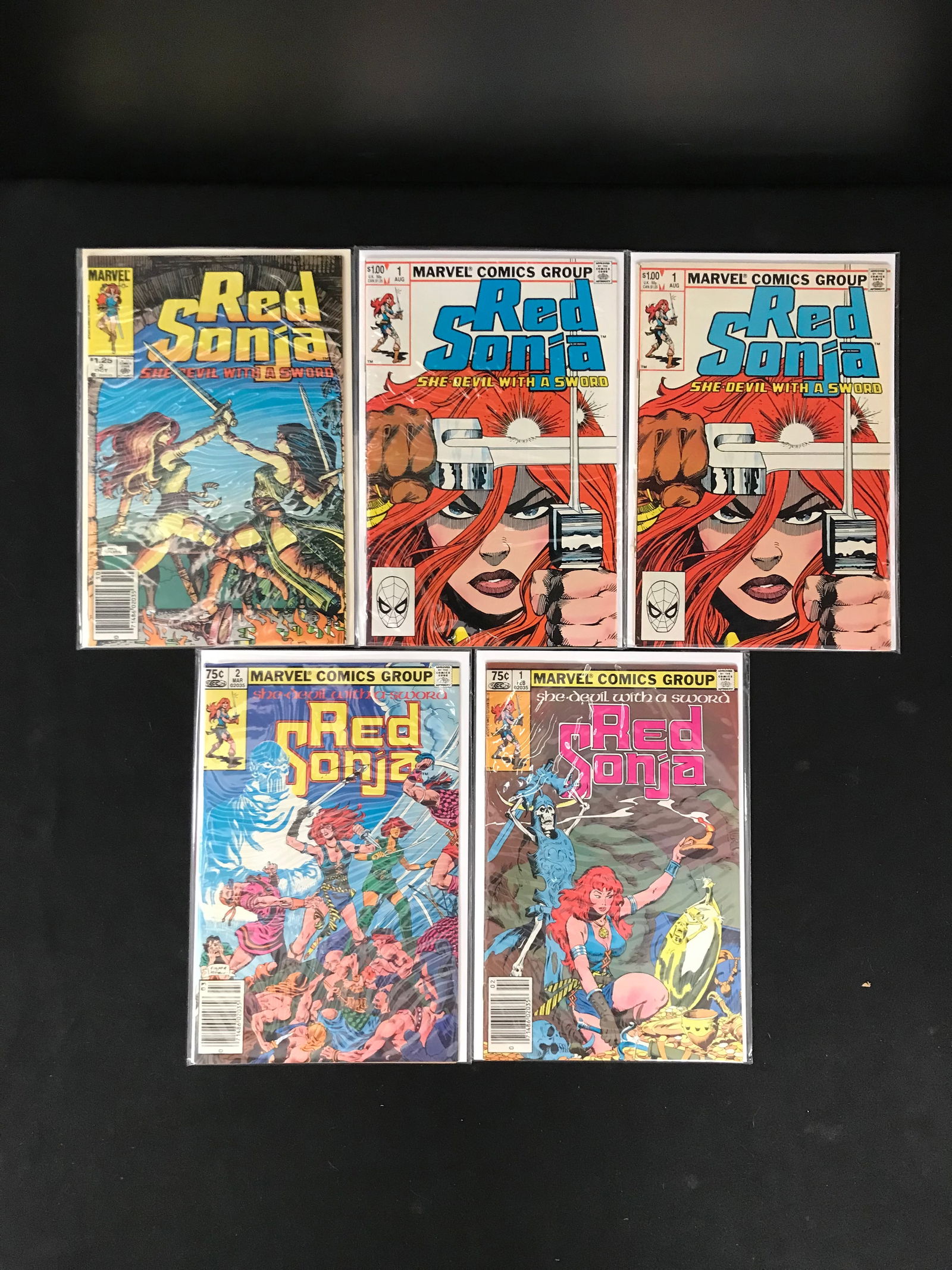 MARVEL COMICS RED SONJA COMIC BOOK LOT (1 of 1)