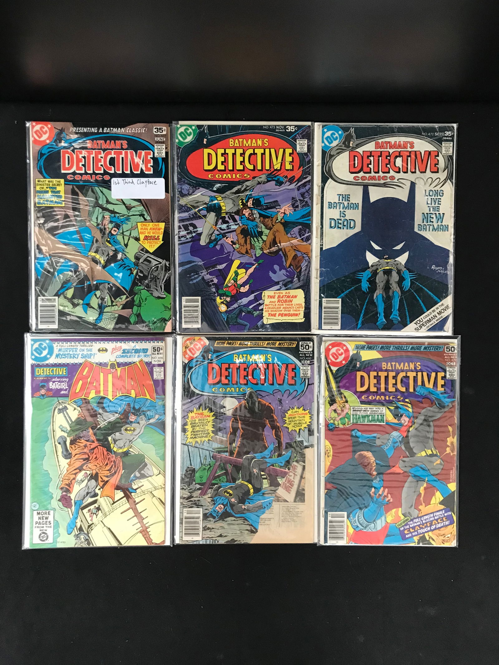DC COMICS BATMAN DETECTIVE COMICS LOT (1 of 1)