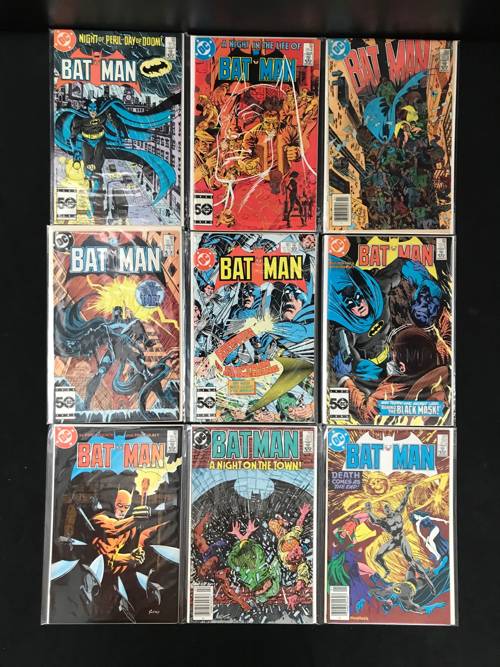 DC COMICS BATMAN DETECTIVE COMICS LOT (1 of 1)