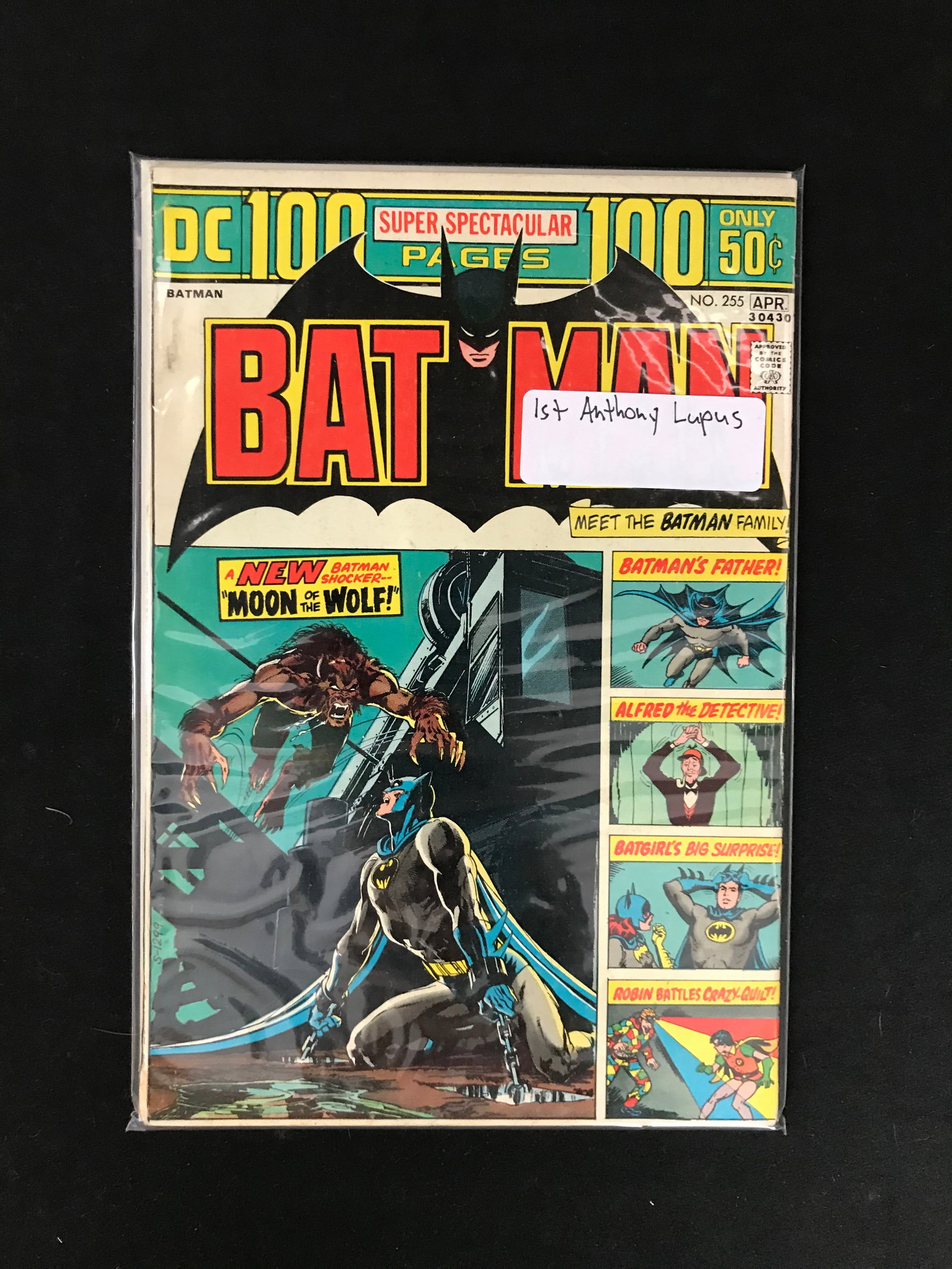 DC COMICS BATMAN SUPER SPECTACULAR NO.255: Prices are in Canadian dollars