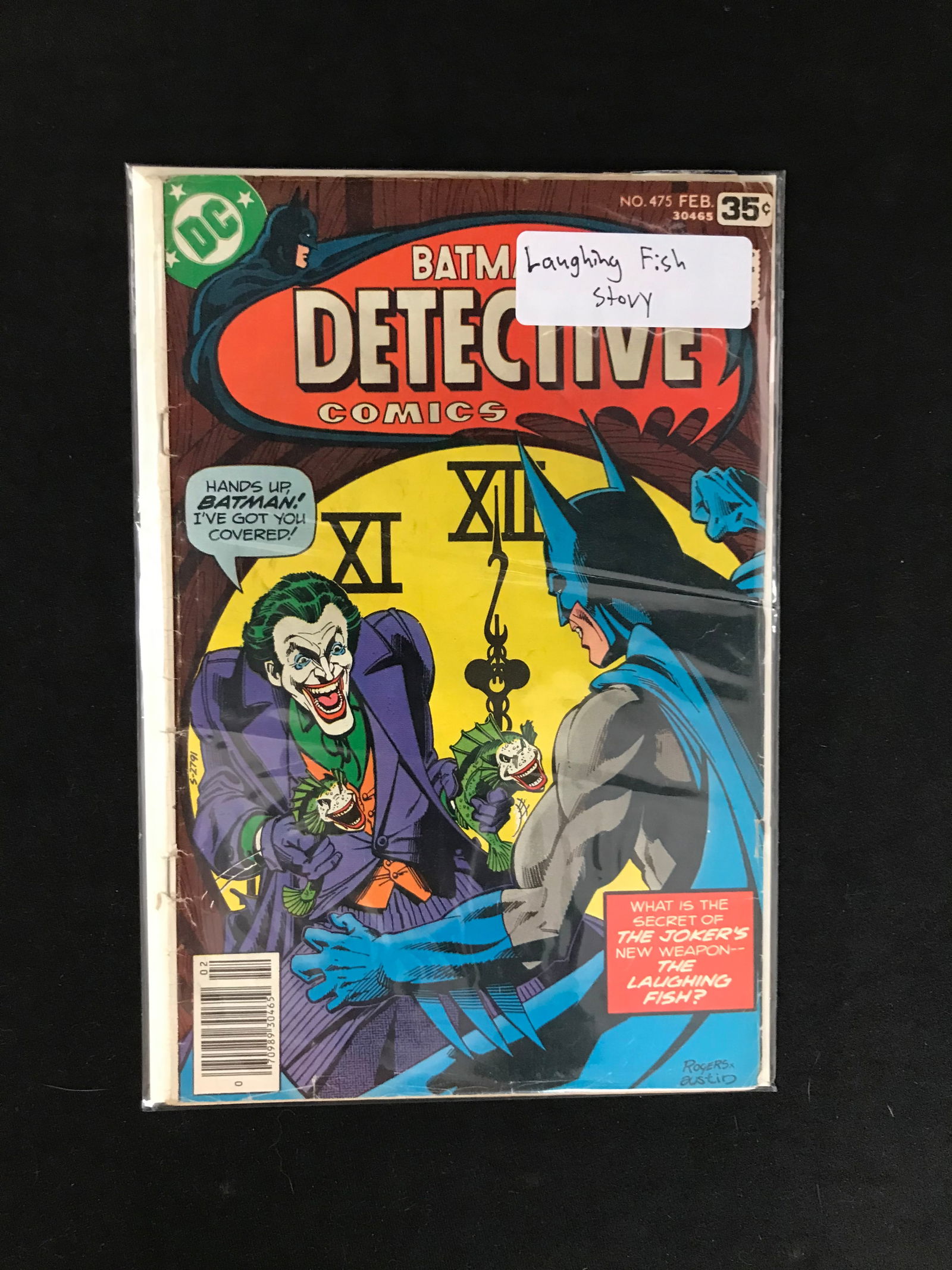 DC COMICS BATMAN DETECTIVE COMICS NO.475 (1 of 1)