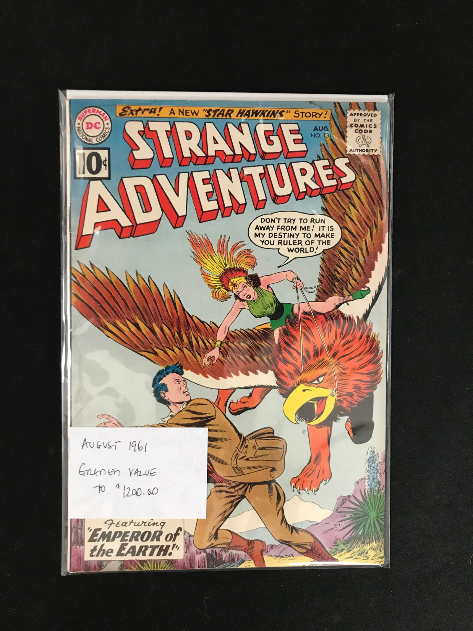 DC COMICS STRANGE ADVENTURES NO.131 (1 of 1)