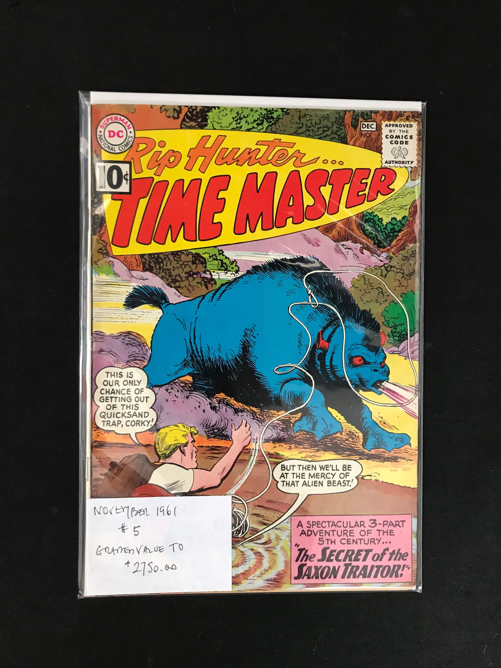 DC COMICS RIP HUNTER TIME MASTER NO.5 (1 of 1)