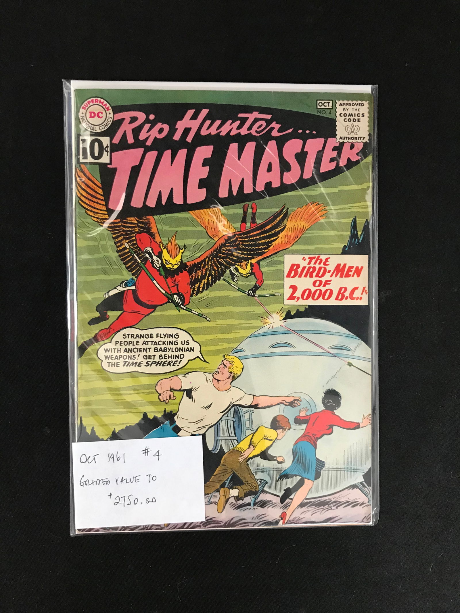 DC COMICS RIP HUNTER TIME MASTER NO.4 (1 of 1)