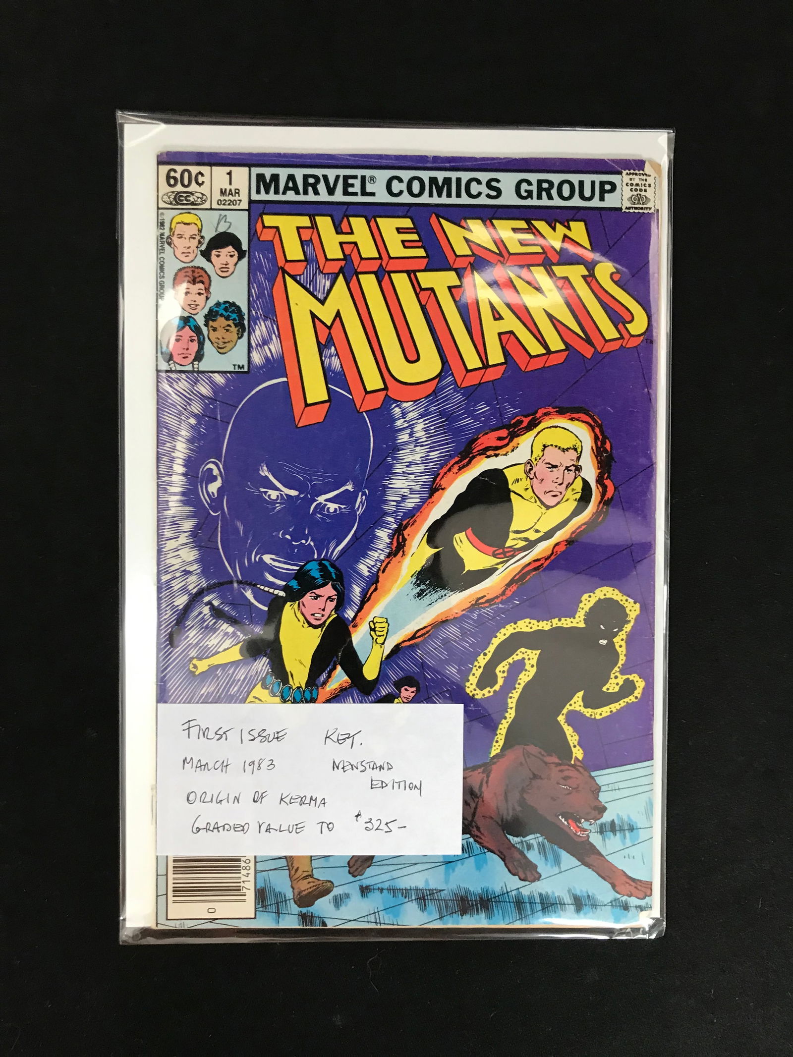 MARVEL COMICS THE NEW MUTANTS NO.1 (1 of 1)