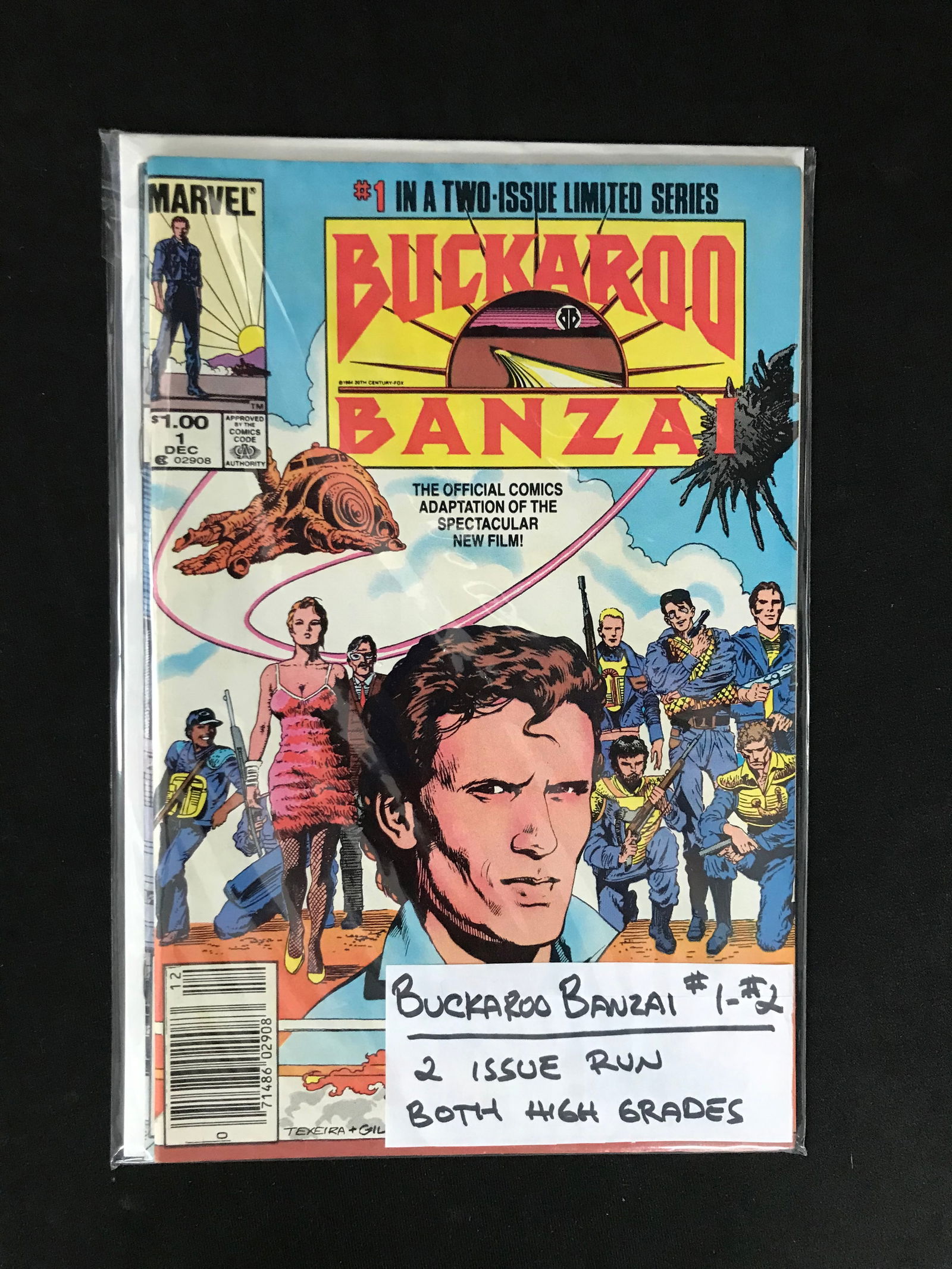 MARVEL COMICS BUCKAROO BONZAIN NO.1 AND 2 (1 of 1)