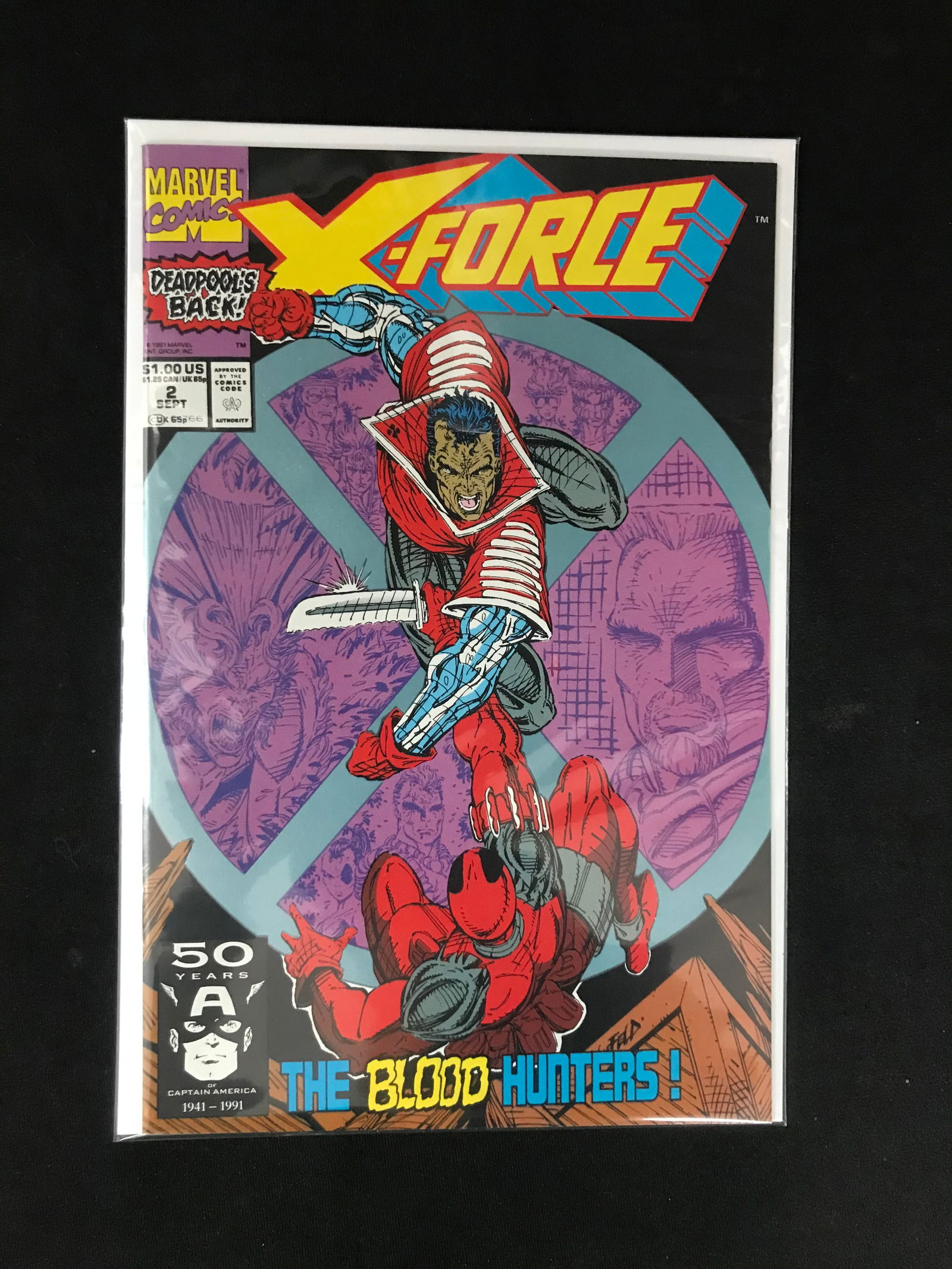 MARVEL COMICS X FORCE NO.2 (2ND APPEARANCE DEADPOOL) (1 of 1)