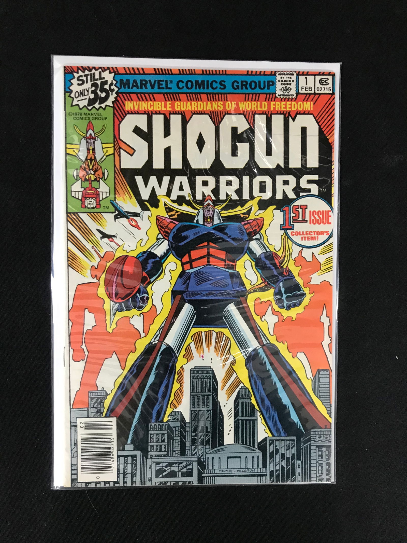 MARVEL COMICS SHOGUN WARRIORS NO.1 (1 of 1)