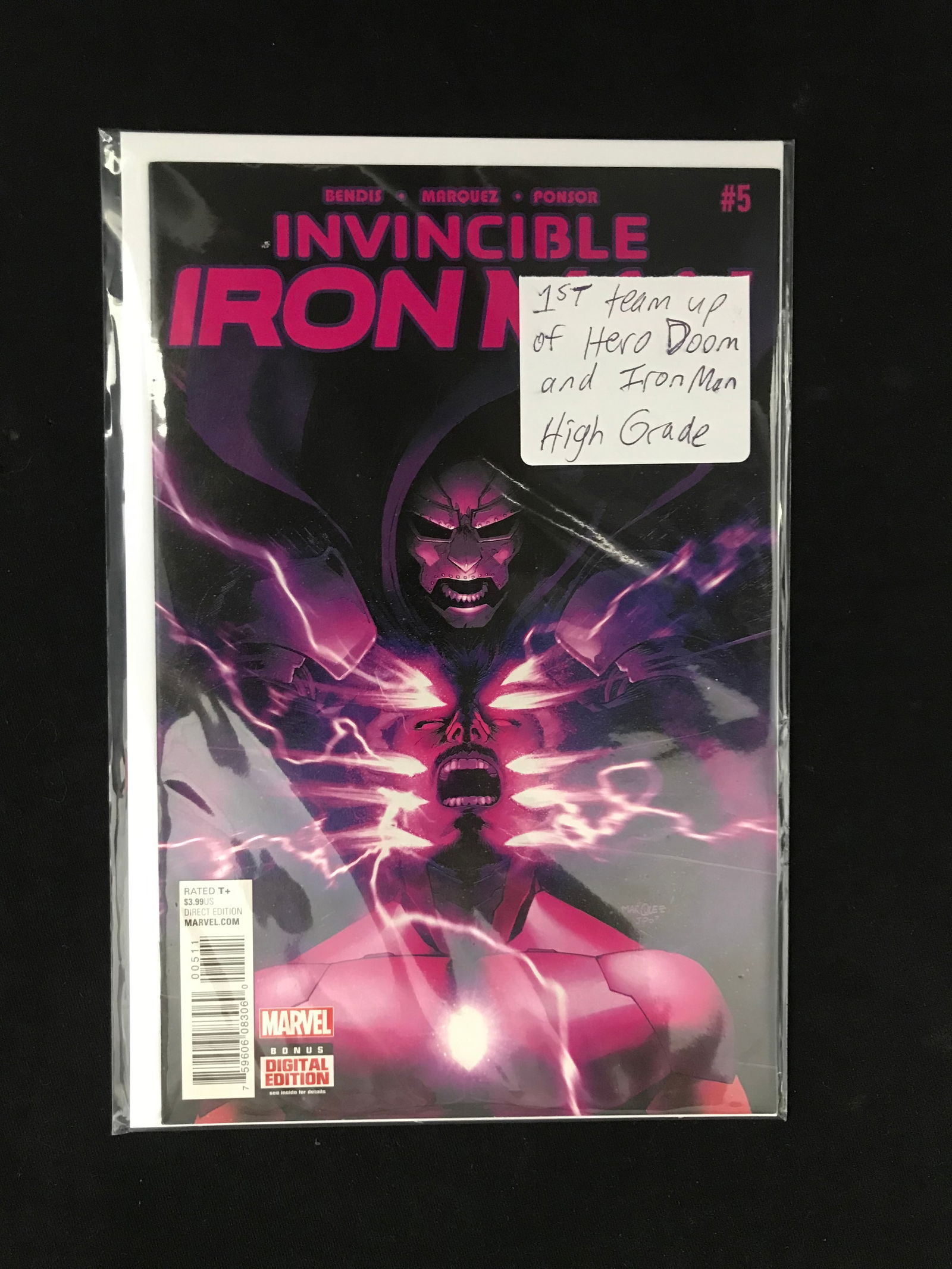 MARVEL COMICS NO.5 INVINCIBLE IRON MAN (1 of 1)