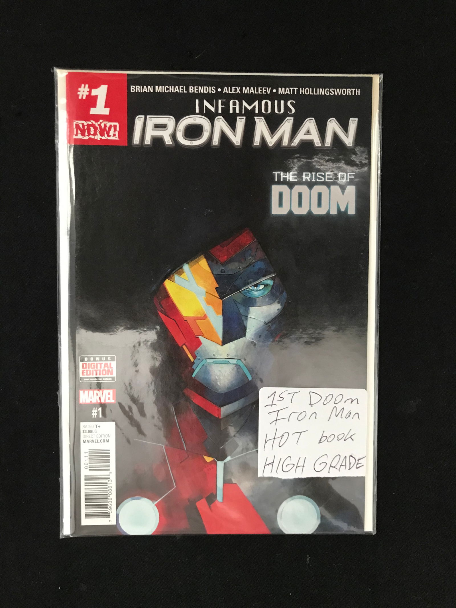 MARVEL COMICS NO.1 INFAMOUS IRON MAN (ROBERT DOWNY JR. RETURNS) (1 of 1)