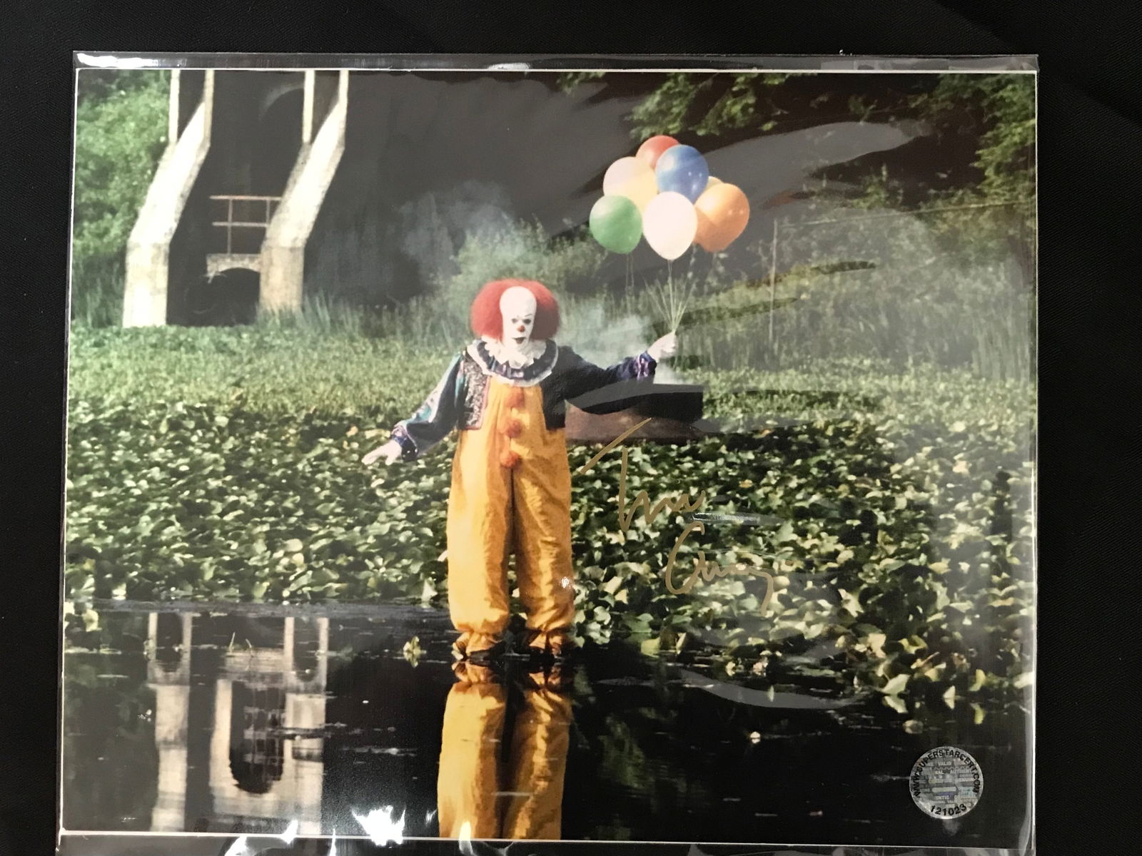 TIM CURRY SIGNED IT 8X10 PHOTO SUPER STAR COA (1 of 3)