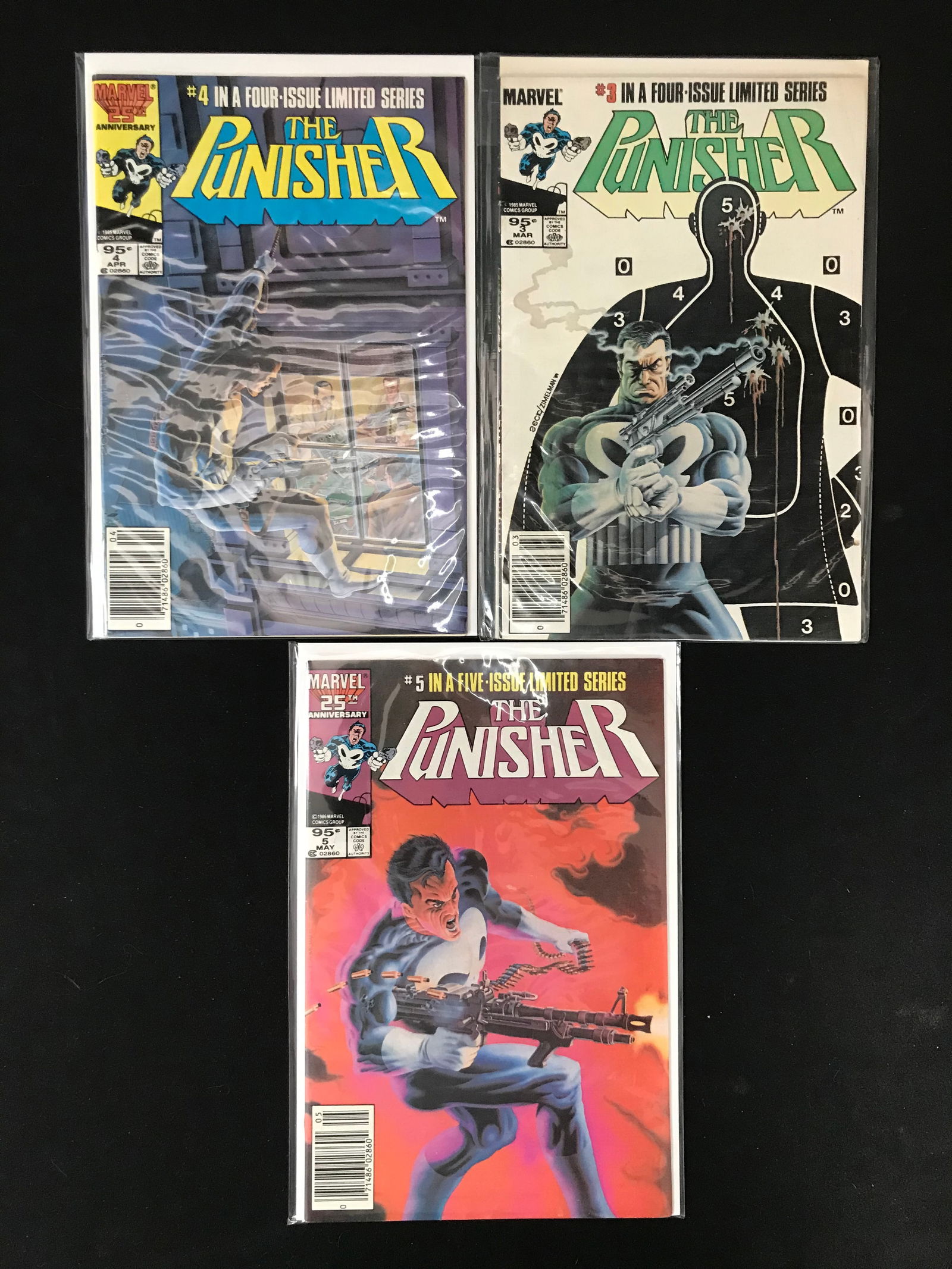 LOT OF 3 THE PUNISHER COMICS (MARVEL COMICS) (1 of 1)