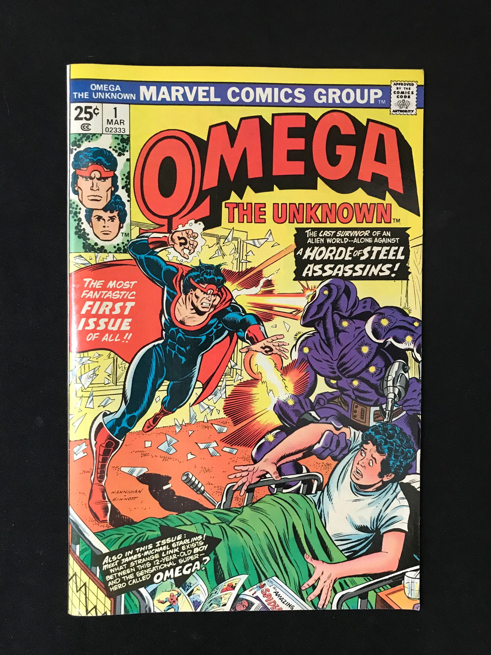MARVEL COMICS OMEGA NO.1 (1 of 1)