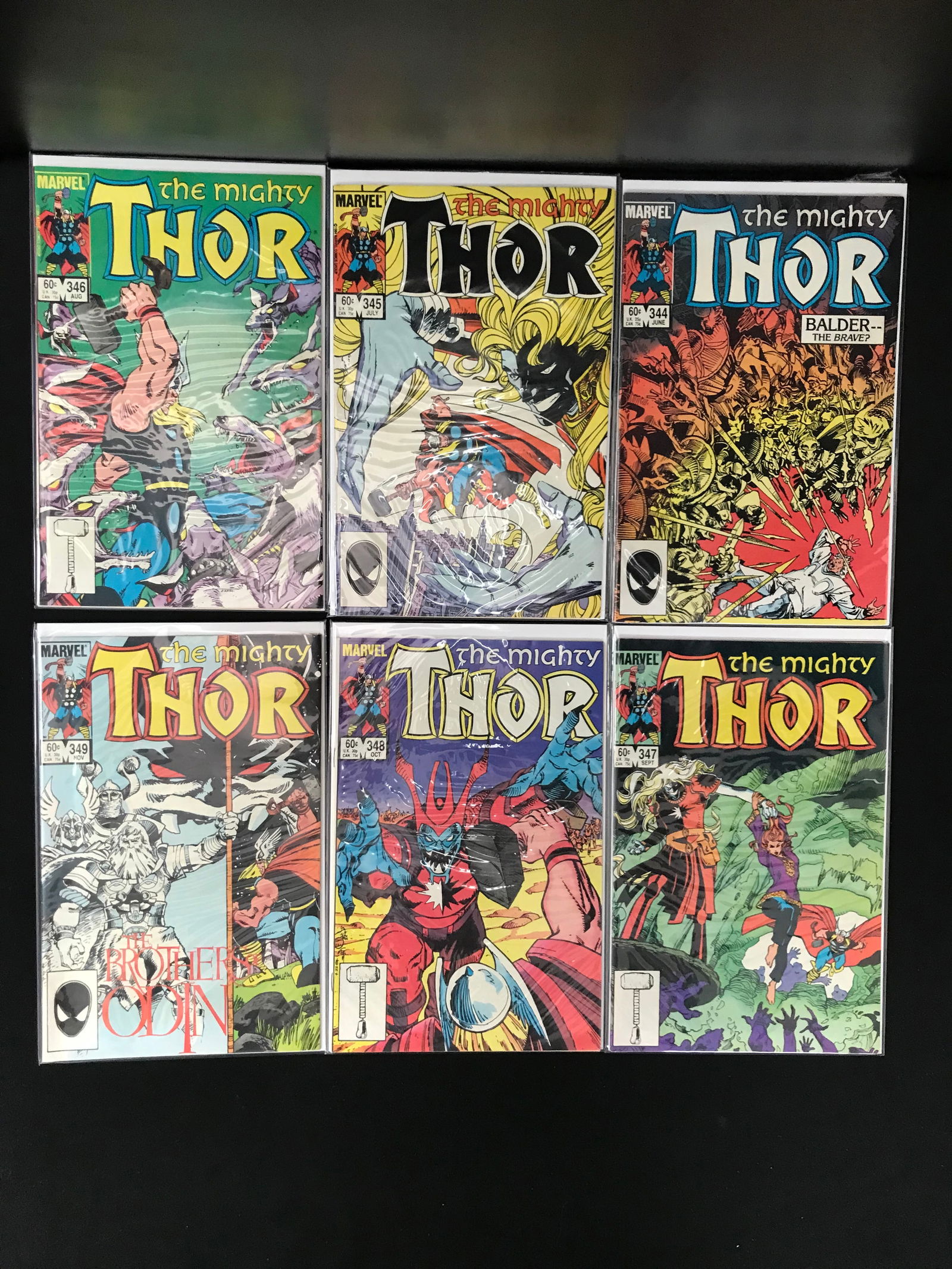 LOT OF 6 THOR COMICS (BRONZE AGE) (1 of 1)