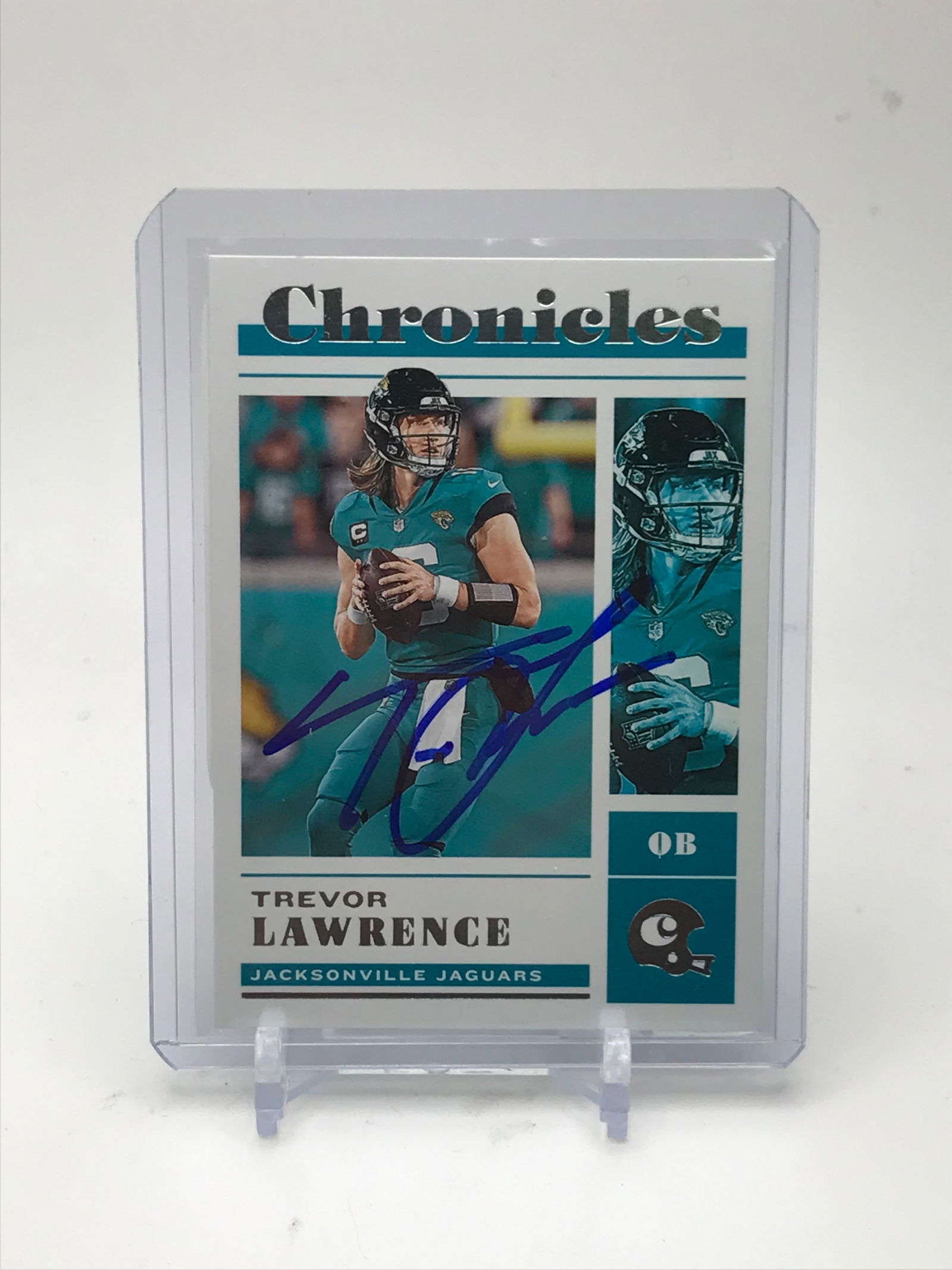 TREVOR LAWRENCE SIGNED TRADING CARD (PRO CERT COA) (1 of 2)