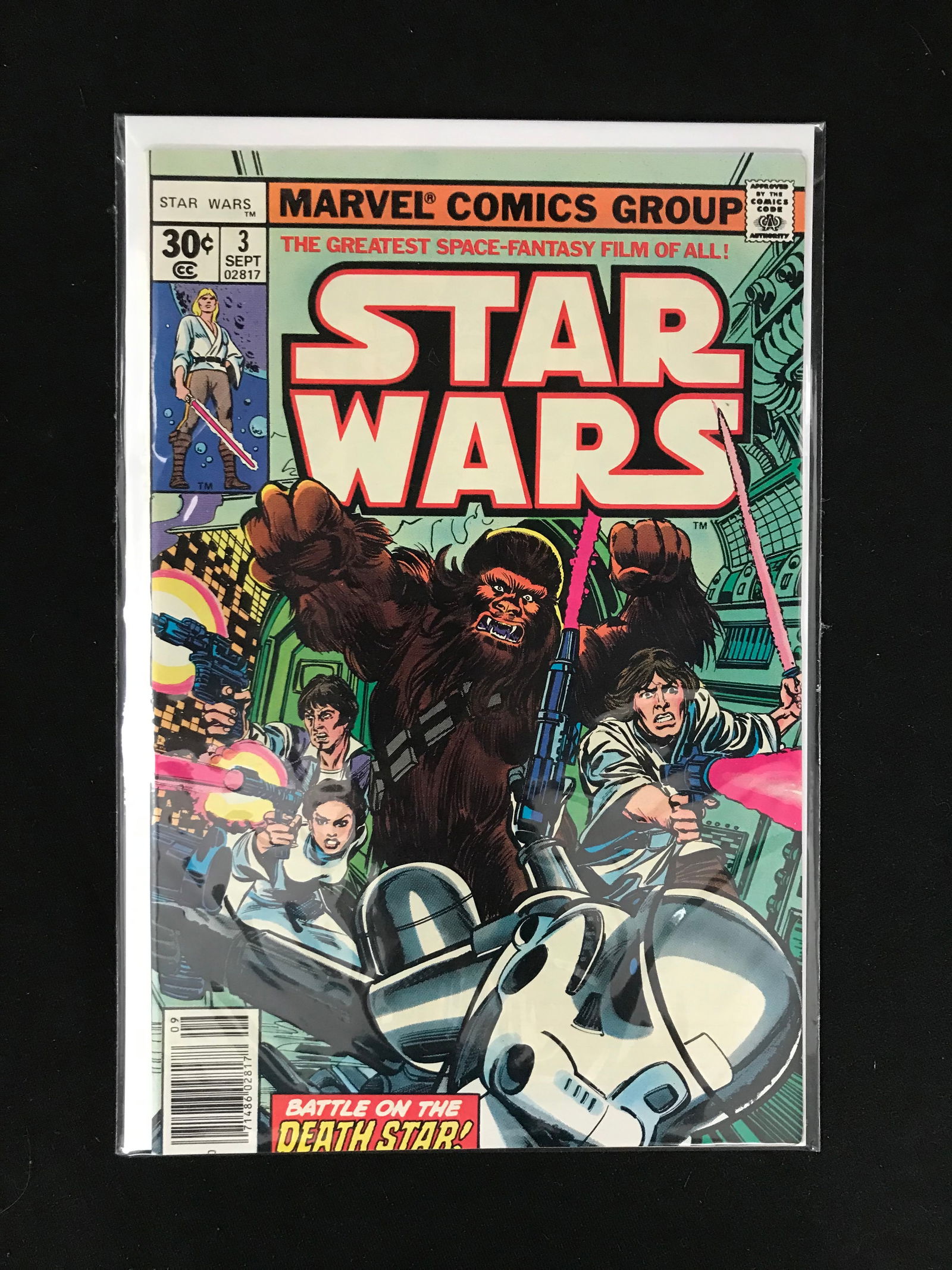 MARVEL COMICS NO.3 STAR WARS (1 of 1)