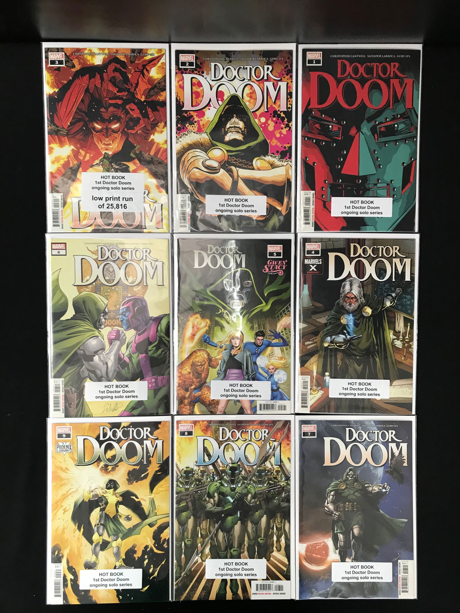 LOT OF DOCTOR DOOM COMICS (MARVEL COMICS) (1 of 1)