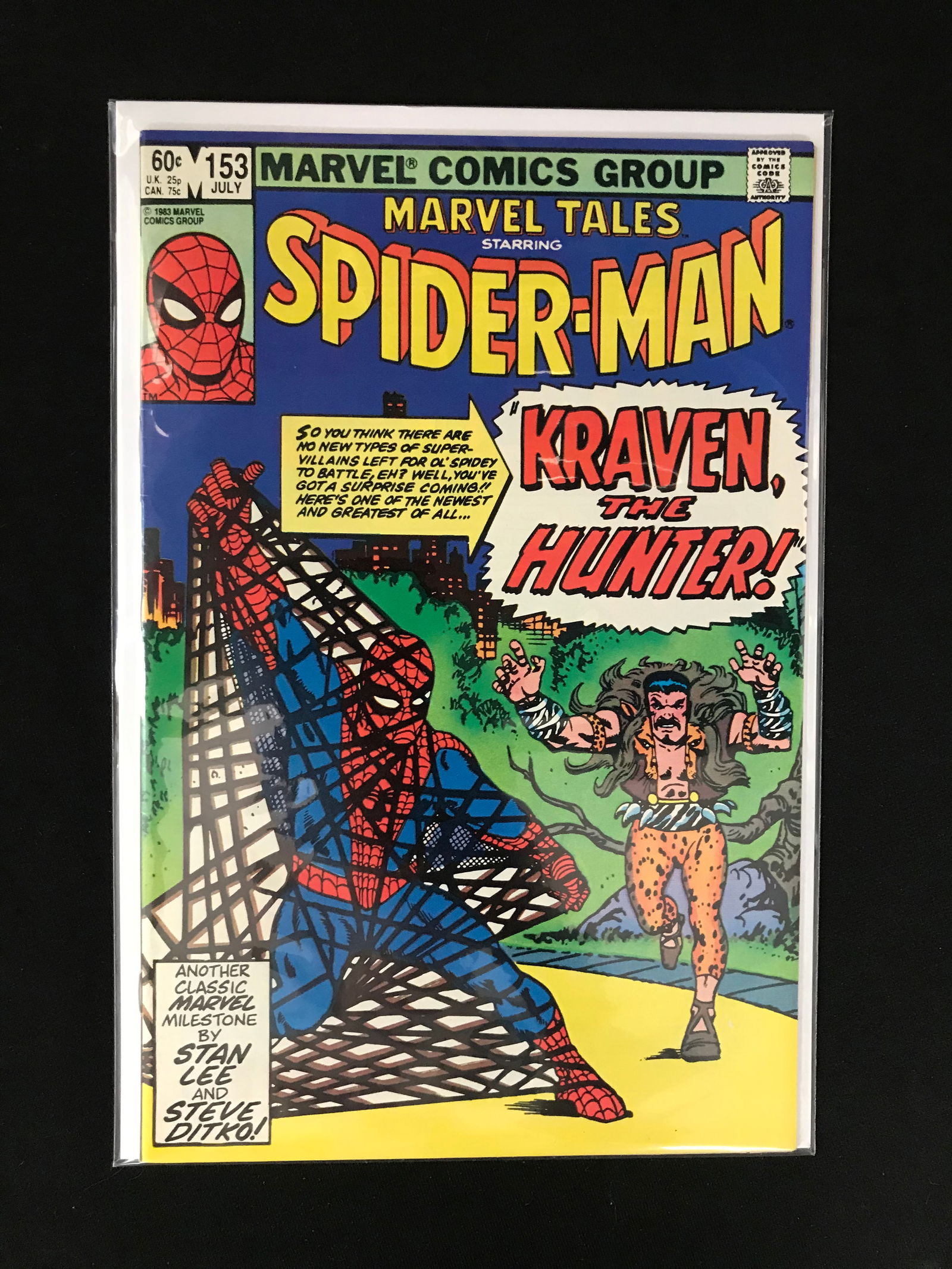MARVEL COMICS NO.153 MARVEL TALES SPIDERMAN (1 of 1)