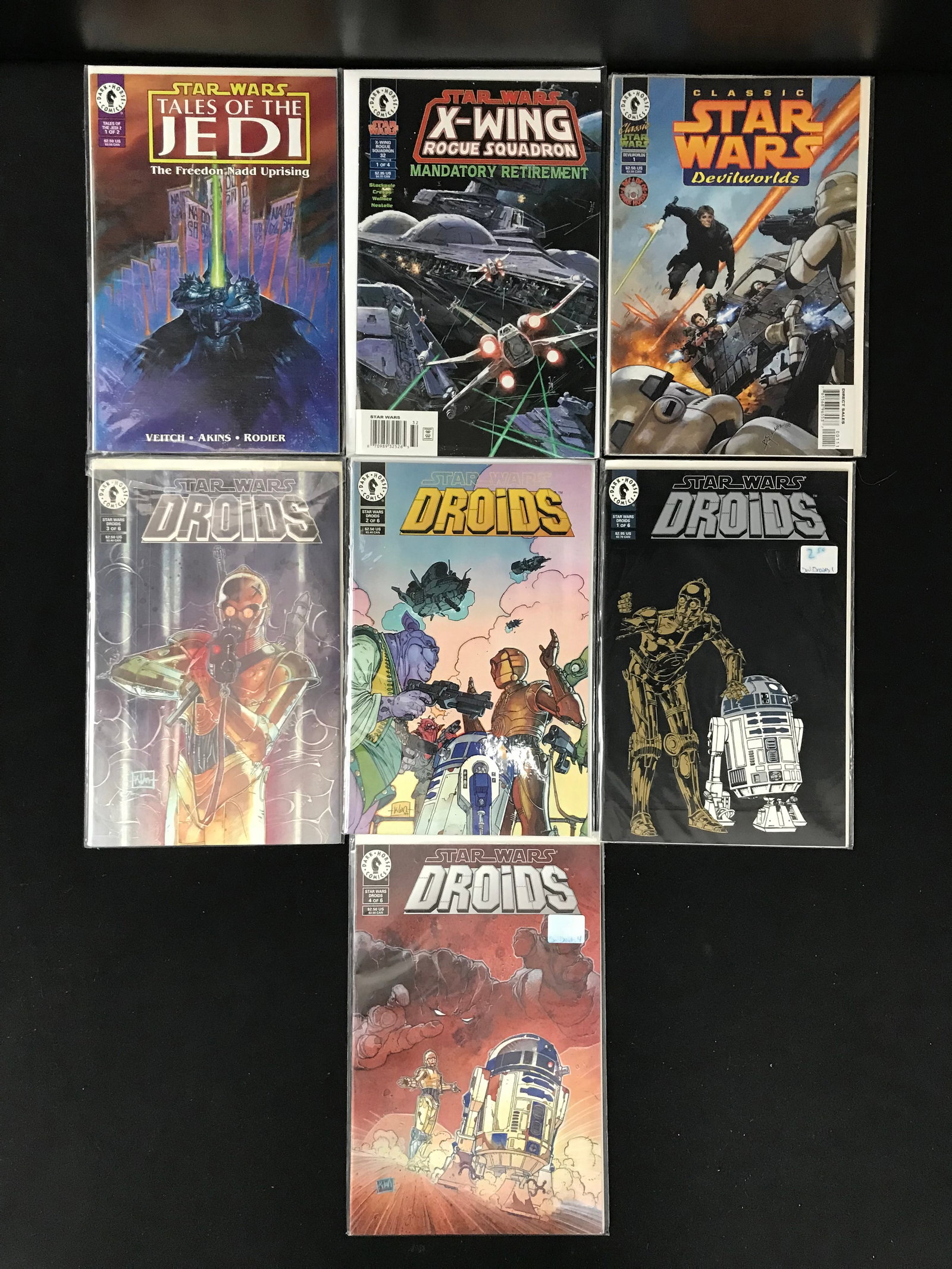 LOT OF 7 COMICS VARIOUS TITLES (DARK HORSE COMICS) (1 of 1)