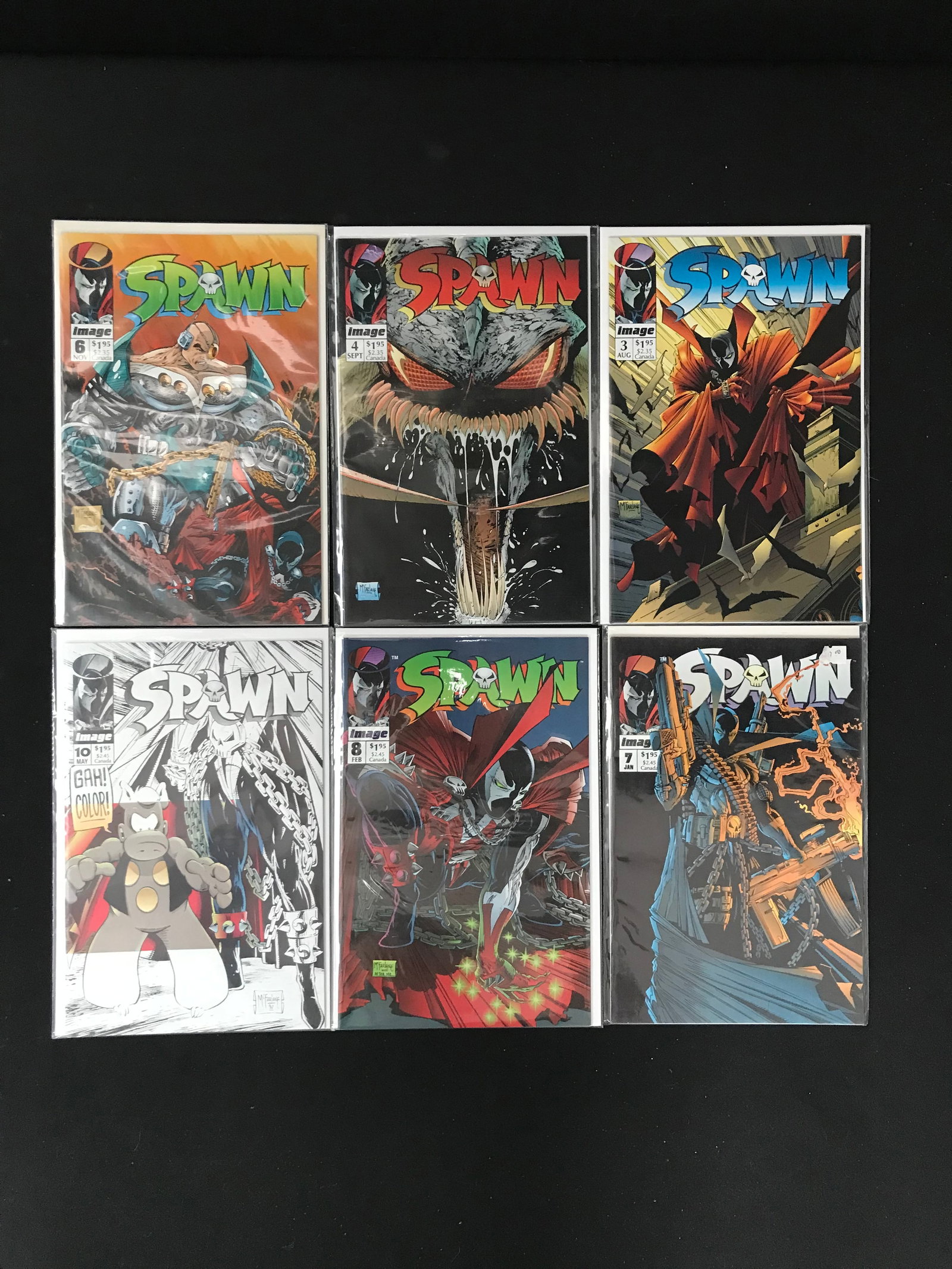 LOT OF 6 SPAWN COMICS (IMAGE COMICS) (1 of 1)