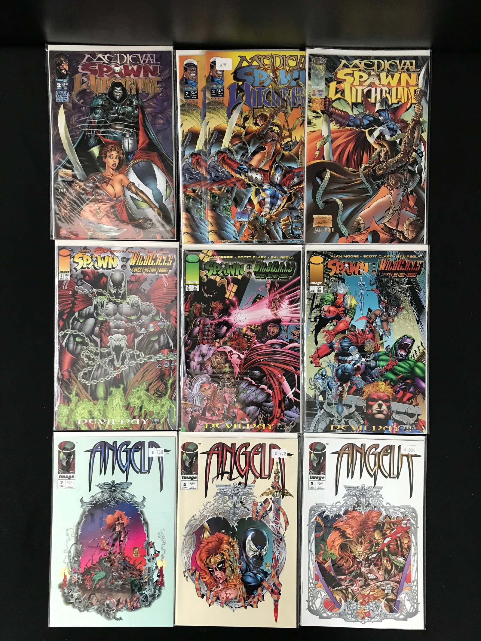 LOT OF 9 COMICS VARIOUS TITLES (IMAGE COMICS) (1 of 1)