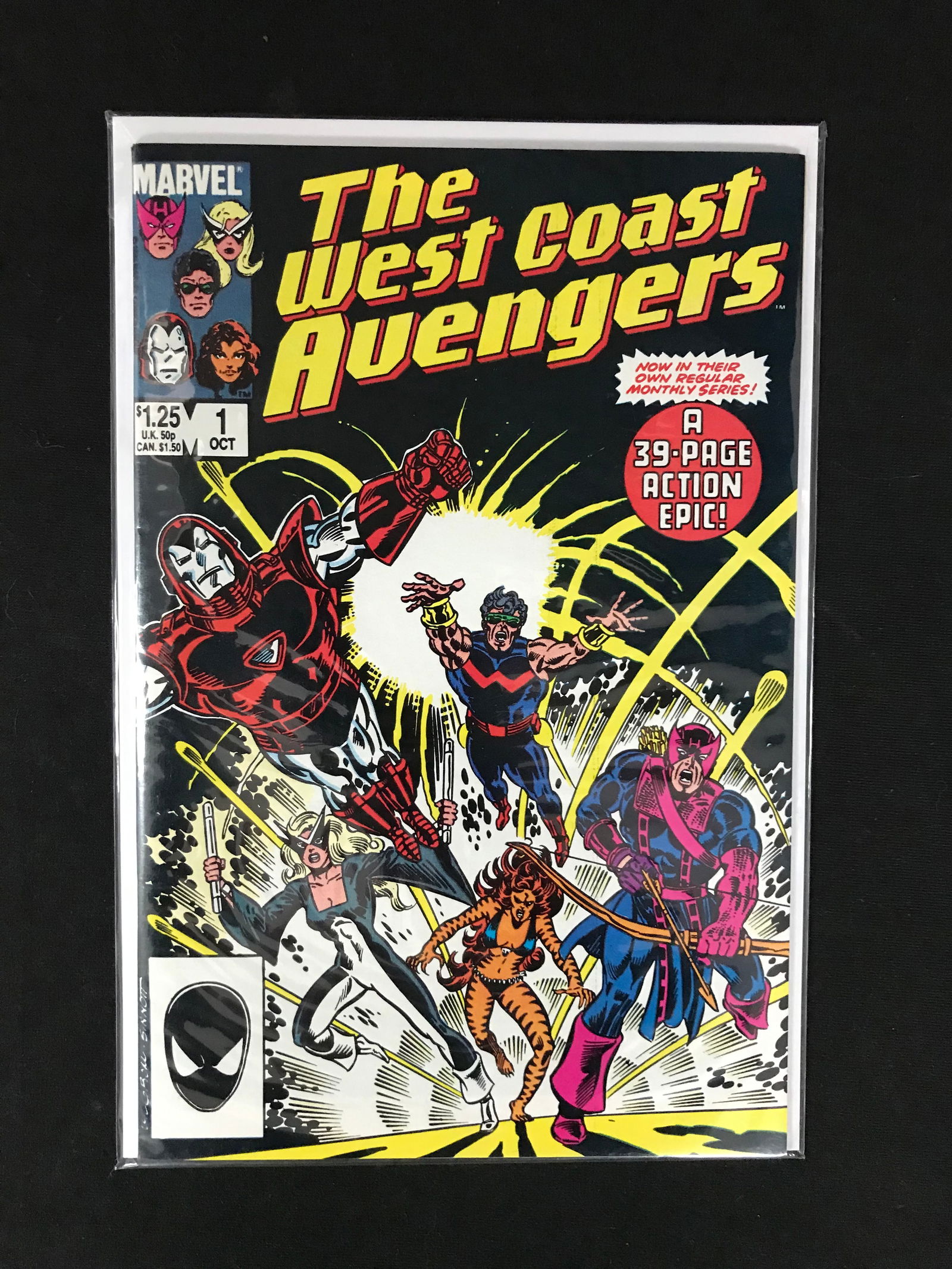 MARVEL COMICS NO.1 THE WEST COAST AVENGERS (1 of 1)