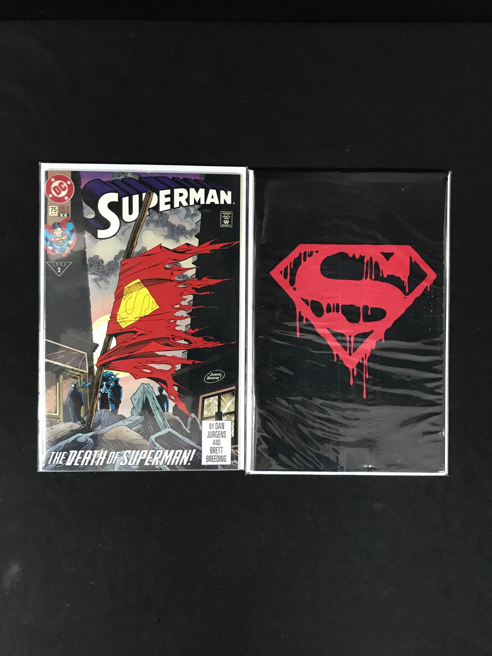LOT OF 2 SUPERMAN COMICS (DC COMICS) (1 of 1)